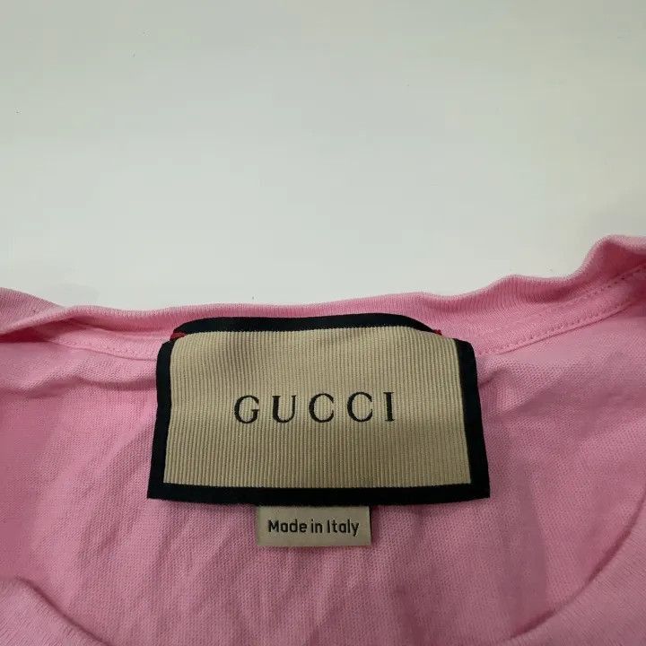 Gucci Gucci Love Parade Cartoon Pink T-Shirt-2507 Size S / US 4 / IT 40 - 1 Thumbnail