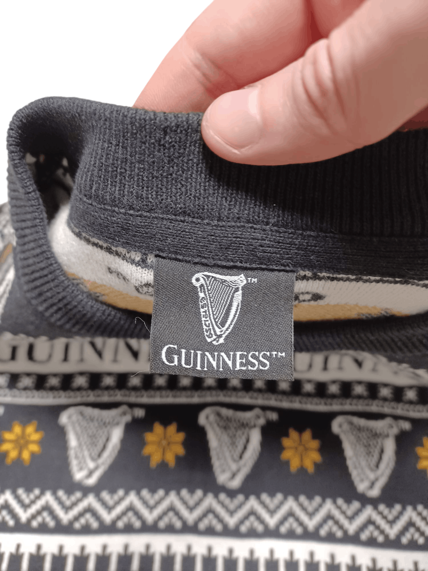 Other GUINNESS MONOGRAM PRINT ALL OVER ME CHRISTMAS SWEATER Size US S / EU 44-46 / 1 - 3 Thumbnail
