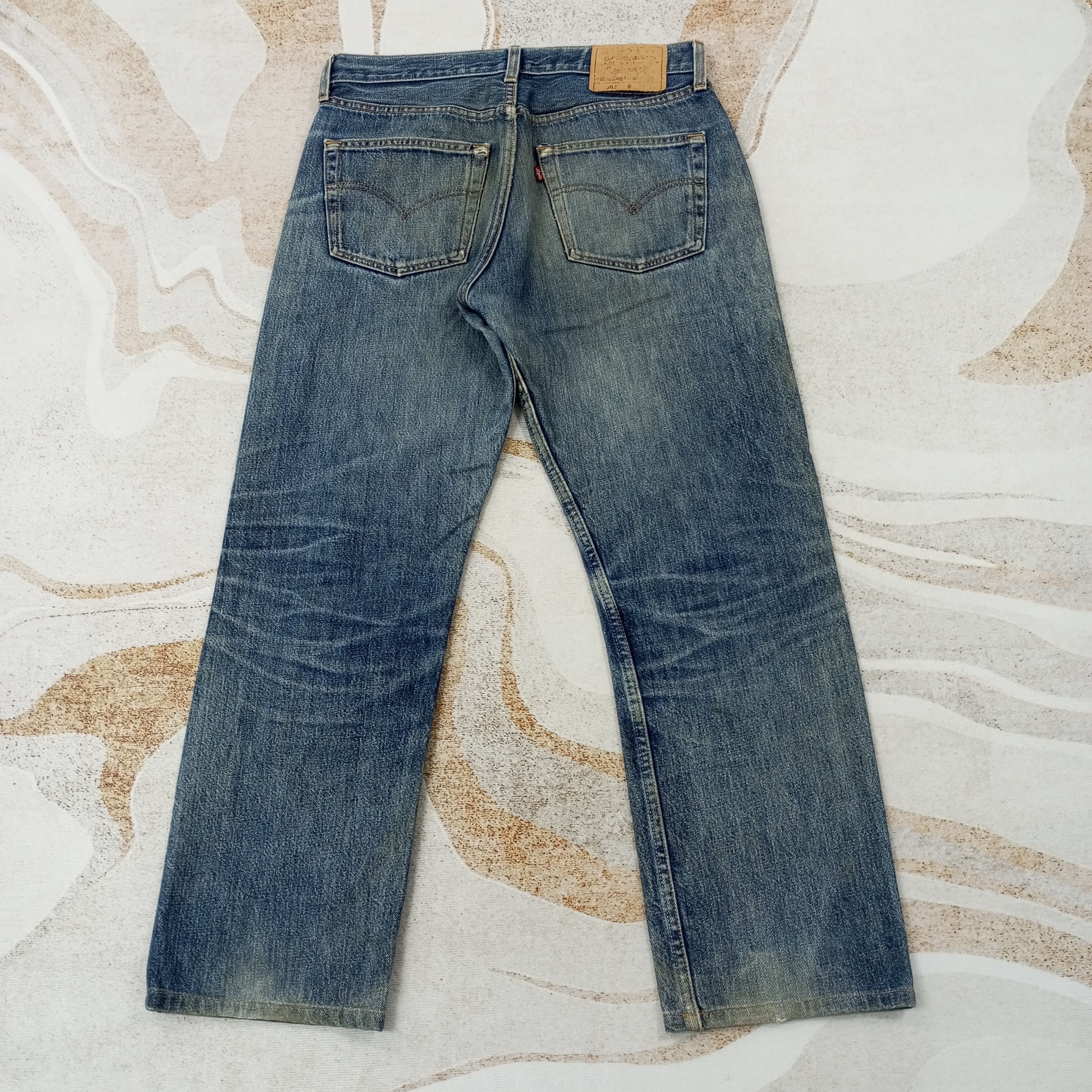 Levi's Levis 501 Streetwear Distressed Jeans c235n18 Size US 30 / EU 46 - 3 Thumbnail