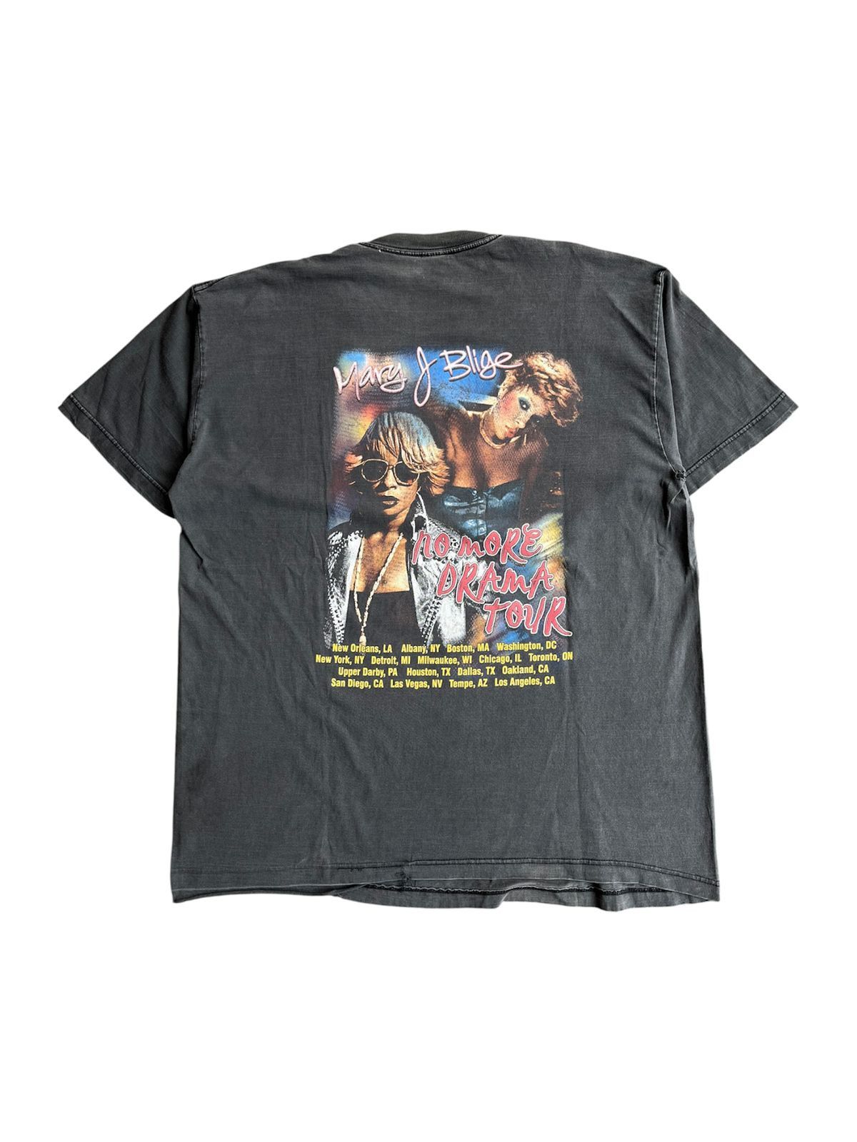 Rap Tees Early 00s Mary J Blige No More Drama Raptees Size US XL / EU 56 / 4 - 6 Thumbnail