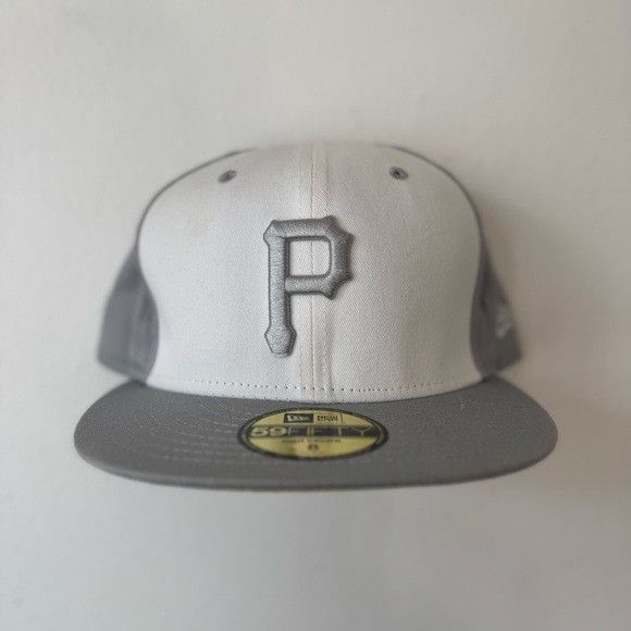 New Era PITTSBURG PIRATES MLB NEW ERA FITTED SZ 8 FLAT BILL CAP Size ONE SIZE - 1 Thumbnail