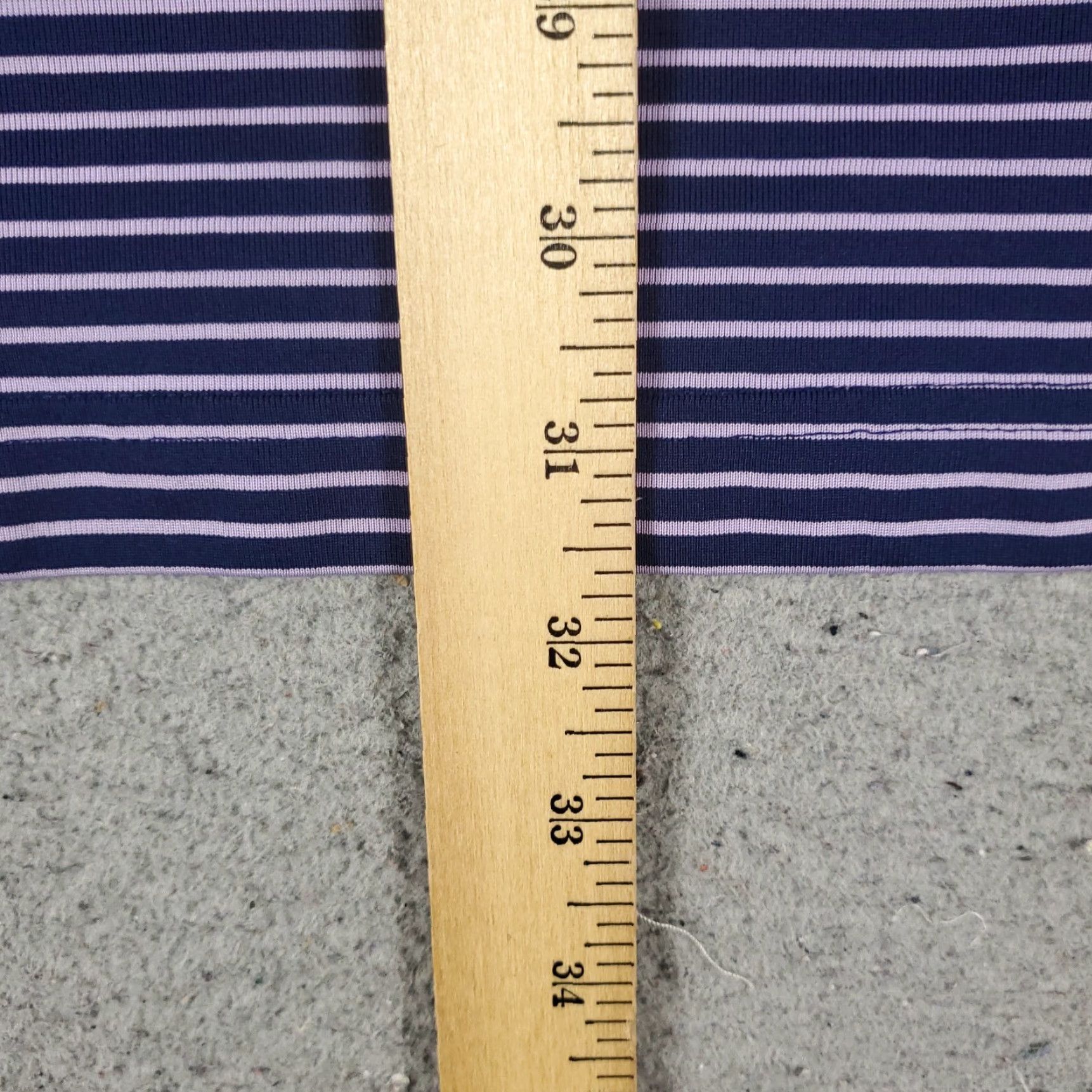 Vintage Donald Ross Polo Shirt Mens XL Purple Striped Golf Short Sleeve Size US XL / EU 56 / 4 - 5 Thumbnail