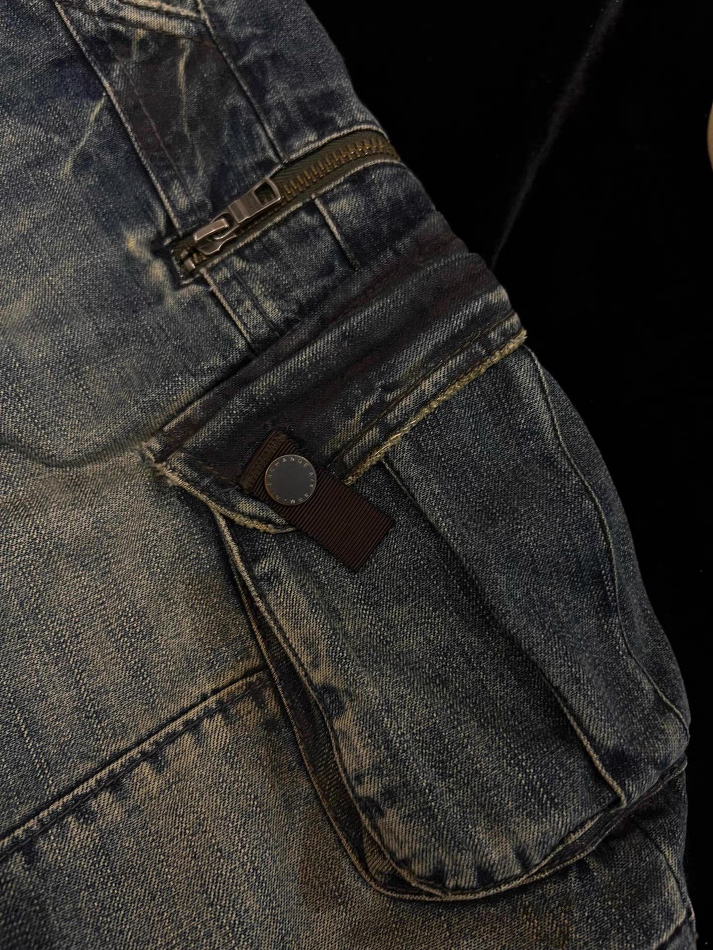 Armani Armani Washed Cannon Denim Jeans Q13 Size US 36 / EU 52 - 6 Thumbnail