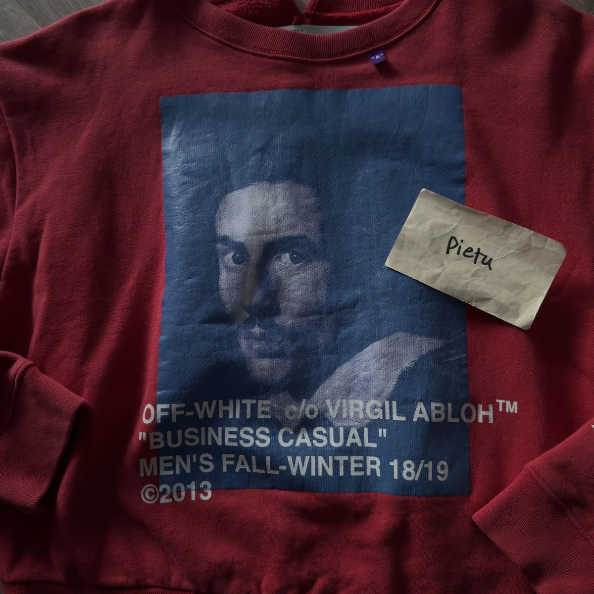 Off-White Off White Bernini Business Casual Hoodie Size US L / EU 52-54 / 3 - 2 Thumbnail