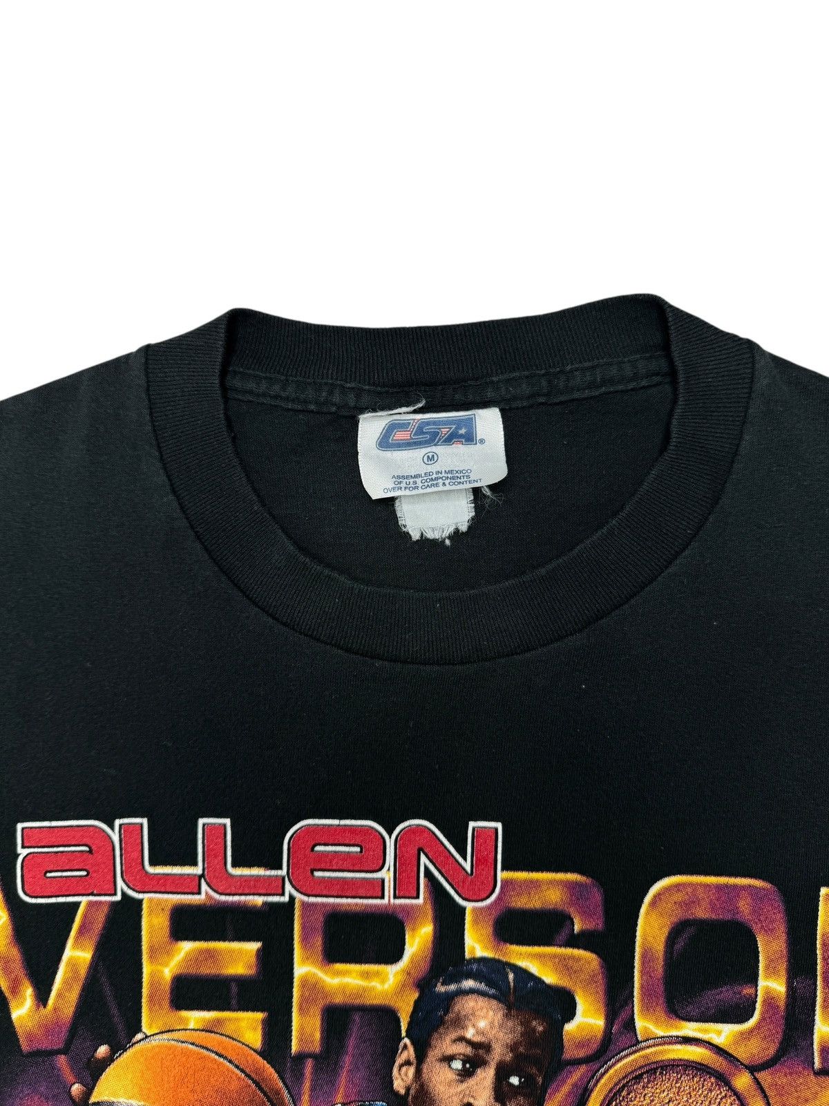 Vintage Vintage Allen Iverson Penny Coin Tee Shirt Size US M / EU 48-50 / 2 - 5 Thumbnail