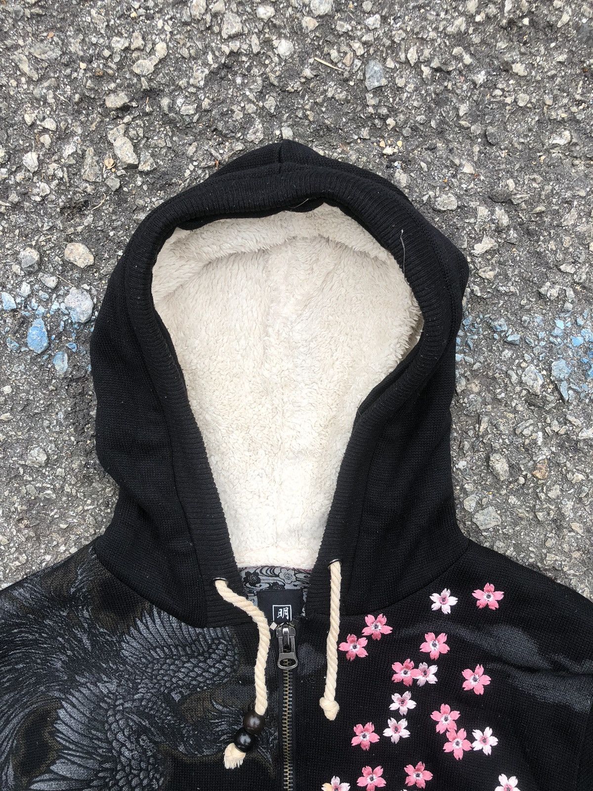 Japanese Brand RARE Vintage Overprint Embroidery Japanese Sukajan Hoodie Size US L / EU 52-54 / 3 - 13 Thumbnail