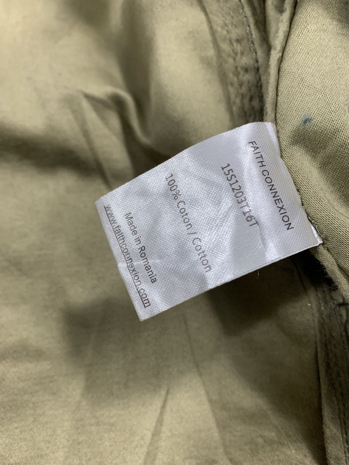 Faith Connexion Faithconnextion garfity CANVAS Jacket Size US S / EU 44-46 / 1 - 12 Thumbnail