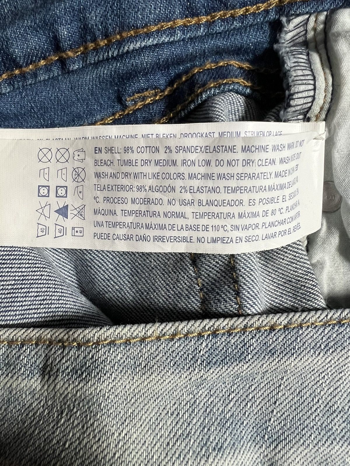 Forever 21 Forever 21 Skinny Jeans 13/14 Size 36" / US 14 / IT 50 - 5 Thumbnail
