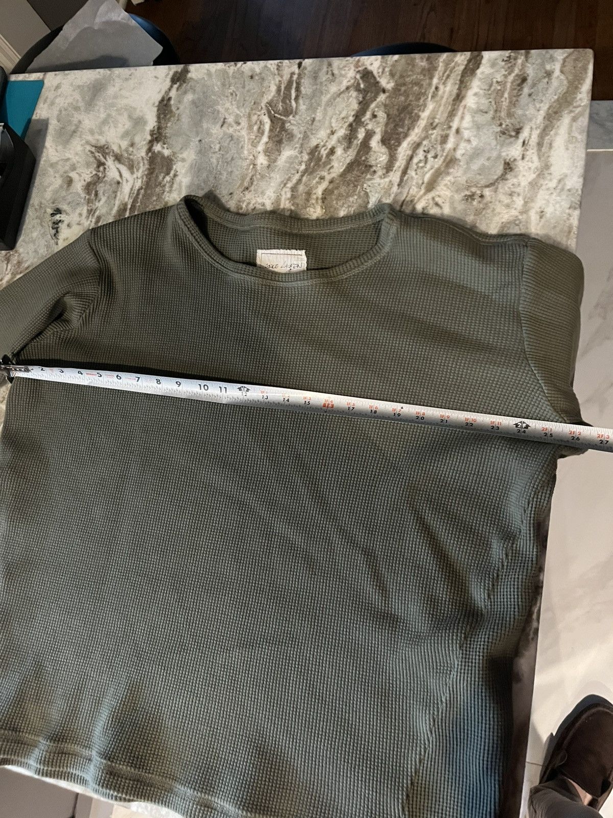 Greg Lauren Greg Lauren Waffle Longsleeve Size US XL / EU 56 / 4 - 4 Thumbnail