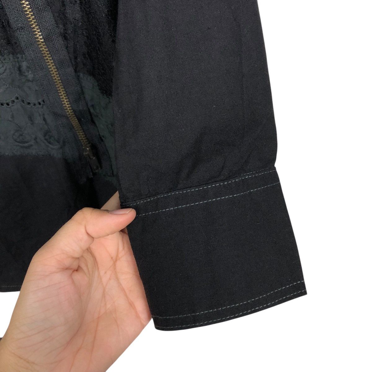 Japanese Brand 📌Punk Design Shirt Jacket Button Algonquins Over Design Size US M / EU 48-50 / 2 - 16 Thumbnail