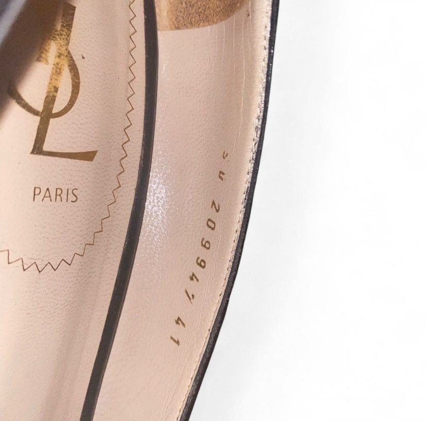 Yves Saint Laurent YSL Yves Saint Laurent Tribtoo Patent Platform Pumps Size US 10 / IT 40 - 3 Thumbnail