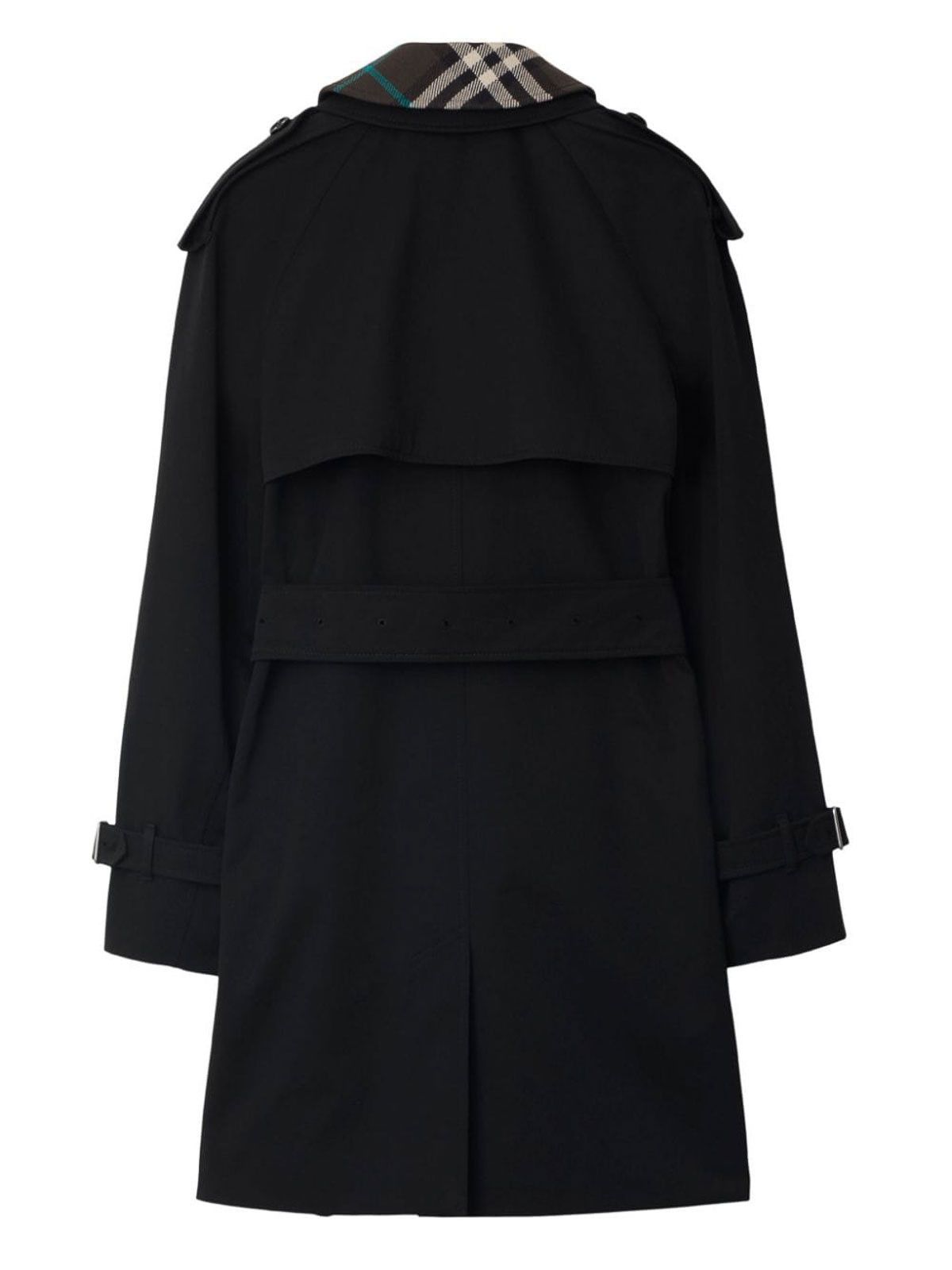 Burberry o1w1db10426 Trench Coat in Black Size M / US 6-8 / IT 42-44 - 4 Thumbnail
