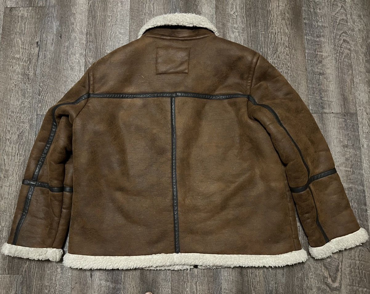 Tommy Hilfiger Tommy Hilfiger Men's Shearling Aviator Jacket size 2XL Size US XXL / EU 58 / 5 - 2 Thumbnail