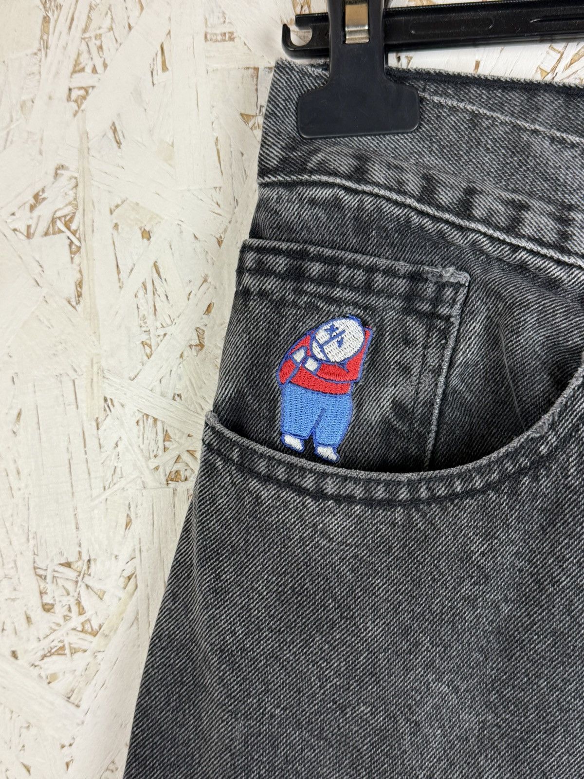 Polar Skate Co. Polar Skate Co Big Boy Jeans S21 Blueblack Distressed XS Size US 28 / EU 44 - 3 Thumbnail