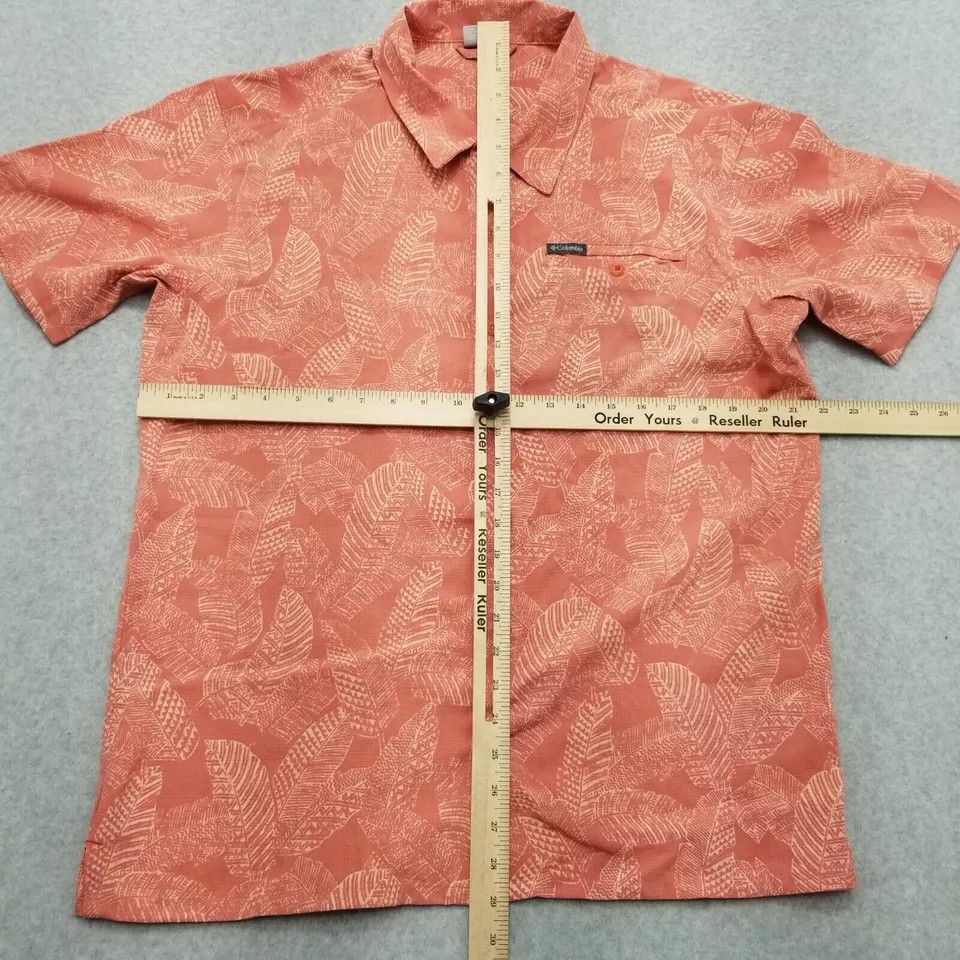 Columbia Columbia Shirt Mens Medium Button Up Floral Short Sleeve Size US M / EU 48-50 / 2 - 7 Thumbnail