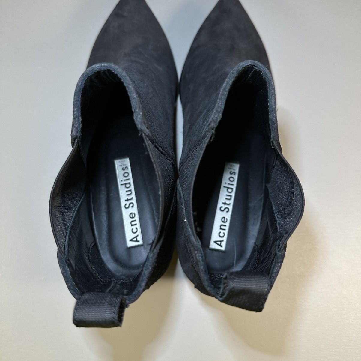 Acne Studios Acne Studios Suede Grosgrain Trim Chelsea Boots Women’s Size US 11 / IT 41 - 7 Thumbnail