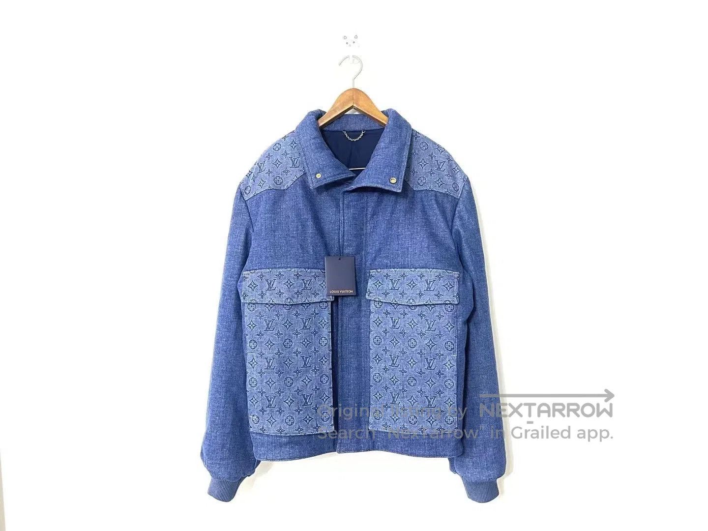 Louis Vuitton Louis Vuitton Monogram Denim Padded Jacket. Size US L / EU 52-54 / 3 - 1 Thumbnail
