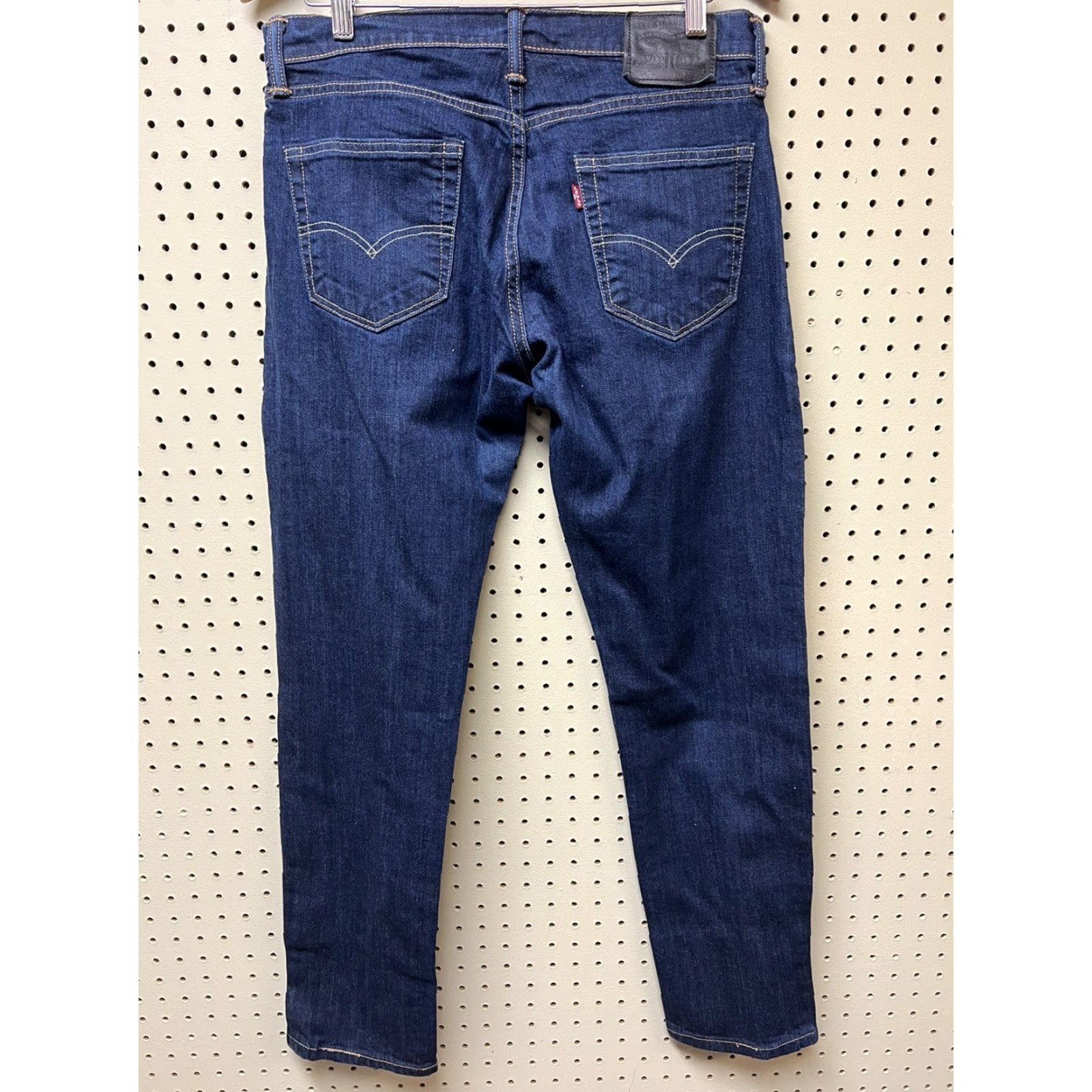 Levi's Levi's 504 Jeans Slim Denim 32x30 Houndstooth Plaid Cotton Blend Regular Inseam 30 Men Mens Skinny Vintage No Size US 32 / EU 48 - 3 Thumbnail