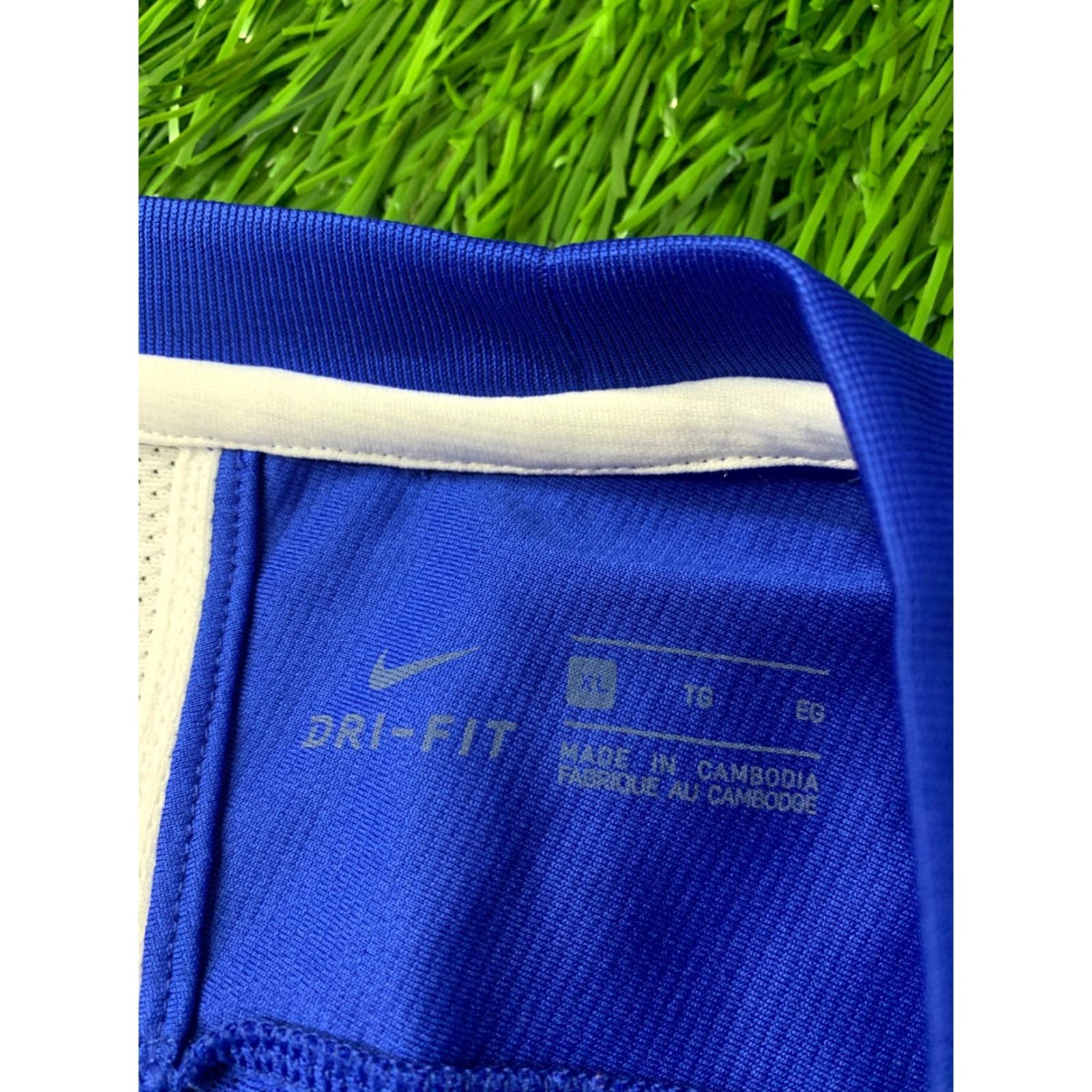 Nike Nike Dry Academy Dri-Fit Original 2020 Men Football Shirt Jersey XL Blue and White Football Nike Dri-FIT Mens Shirt XL Size US XL / EU 56 / 4 - 5 Thumbnail