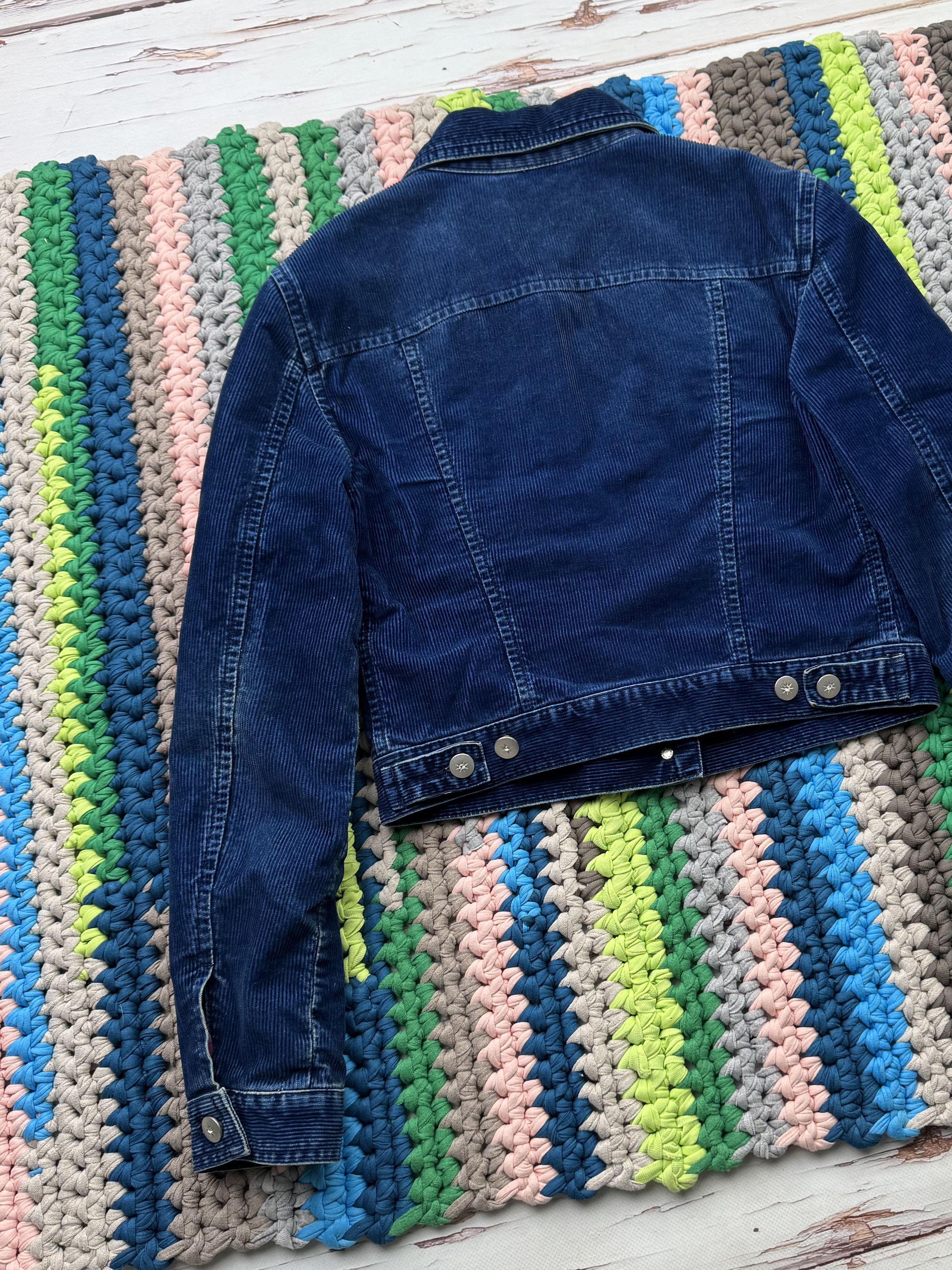 Chloe See by Chloe Vintage Cropped Corduroy Jacket (V172)(D10) Size XS / US 0-2 / IT 36-38 - 14 Thumbnail