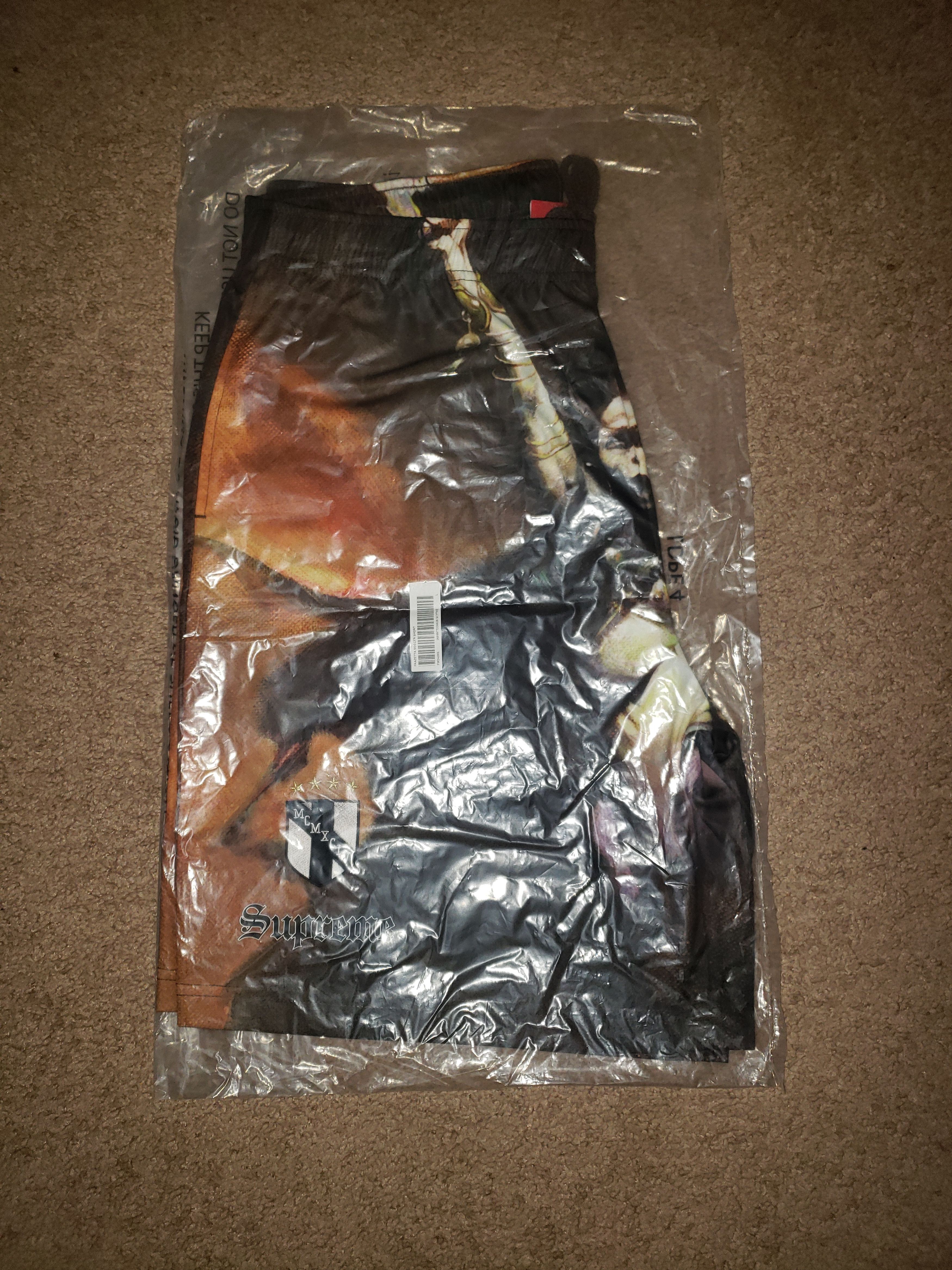 Supreme Supreme X Frank Frazetta Women With Scythe Soccer Shorts Size US 34 / EU 50 - 1 Thumbnail