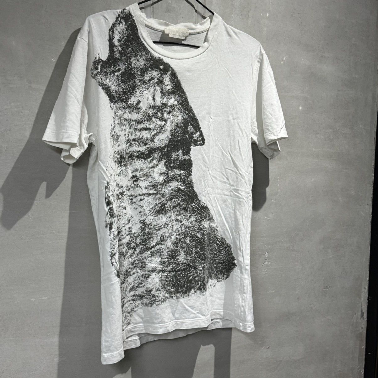 Alexander McQueen 2008 VINTAGE ALEXANDER MCQUEEN WOLF TSHIRT Size US S / EU 44-46 / 1 - 6 Thumbnail