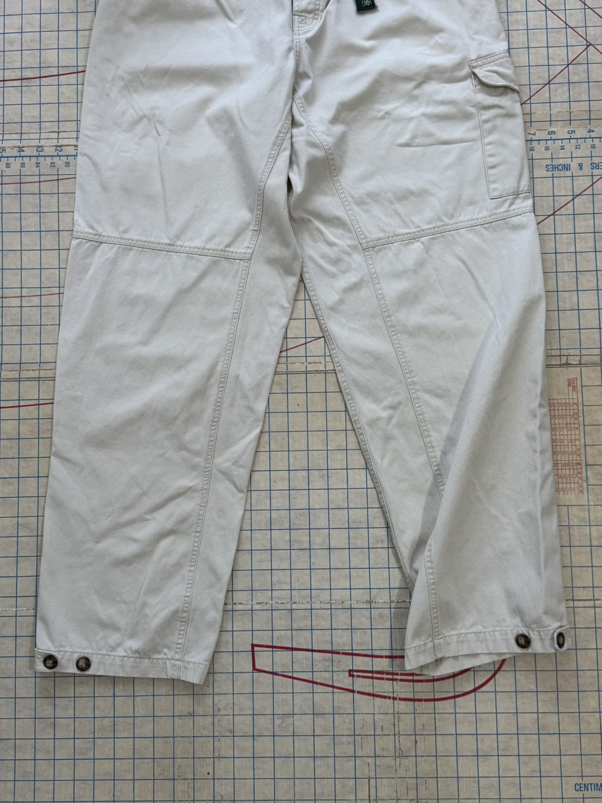 Vintage × Windriver Crazy Vintage Y2K 2000s Baggy Wide Leg Cargo Pants Windriver Size US 34 / EU 50 - 4 Thumbnail