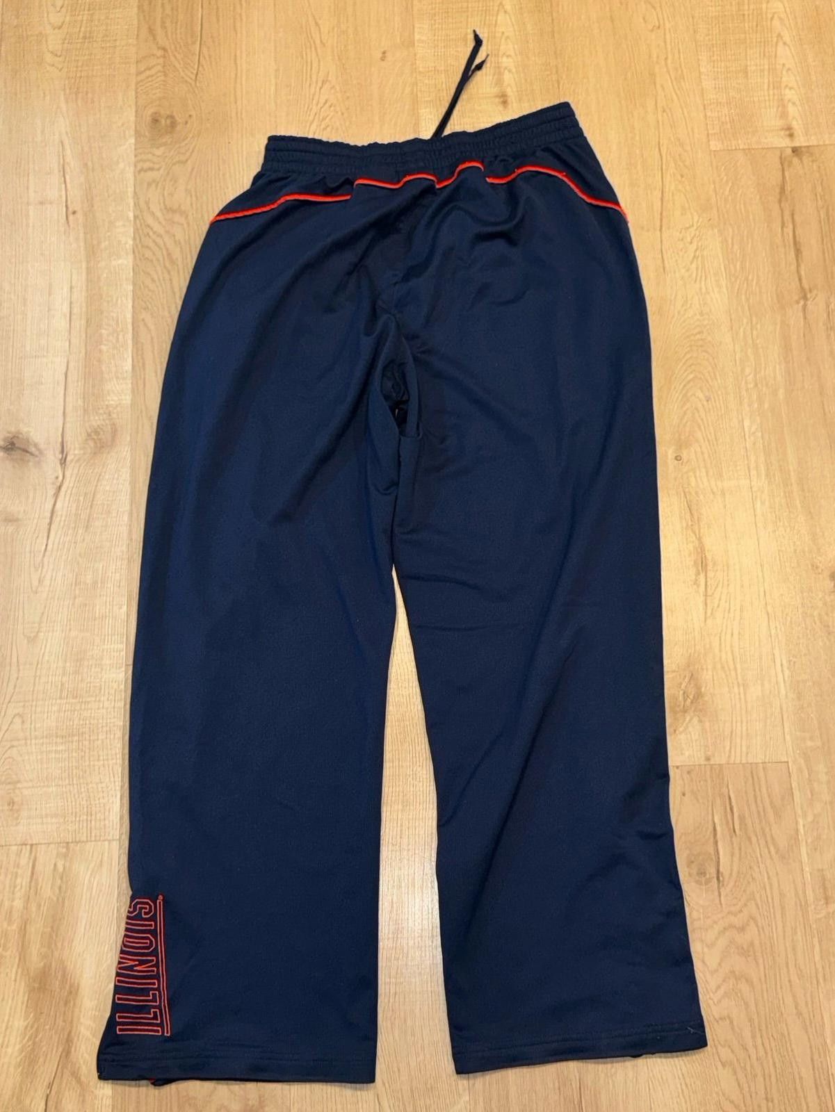 Nike Nike Team University Illinois Sweatpants Joggers Mens XL Size 40" / US 18 - 6 Thumbnail