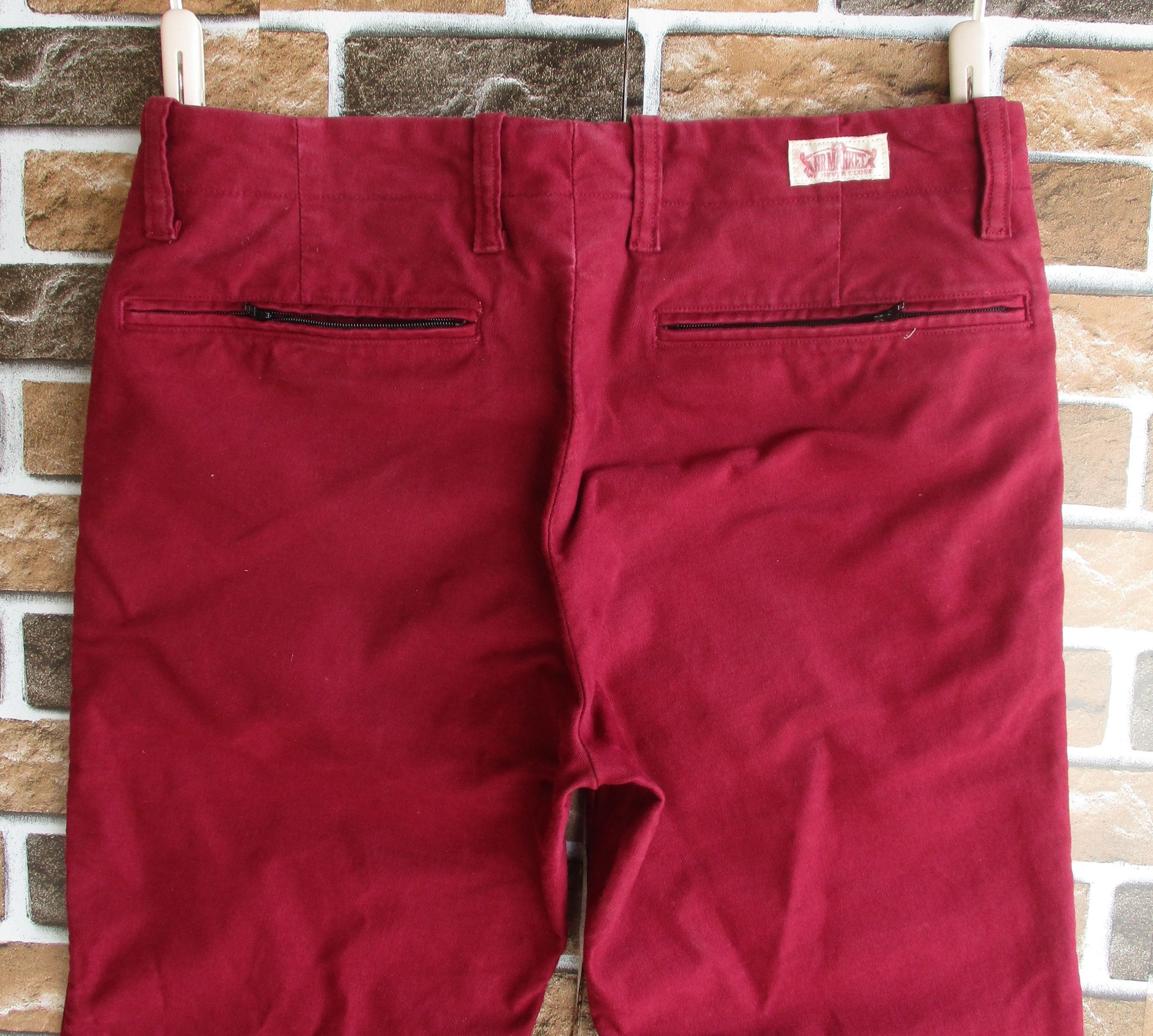 HOLLYWOOD RANCH MARKET × Vintage Twill Pants Size 1 Low Rise Straight Leg W29 L31 Size US 29 - 5 Thumbnail