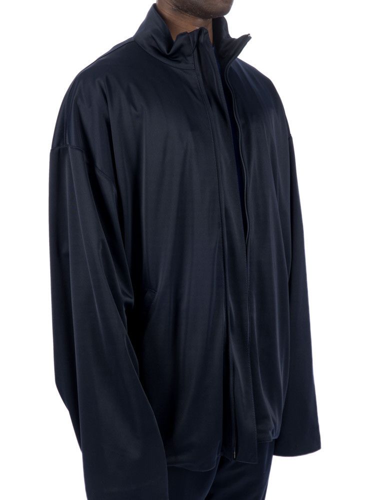 Balenciaga o1y1224 Tracksuit Jacket in Navy Blue Size US M / EU 48-50 / 2 - 3 Thumbnail