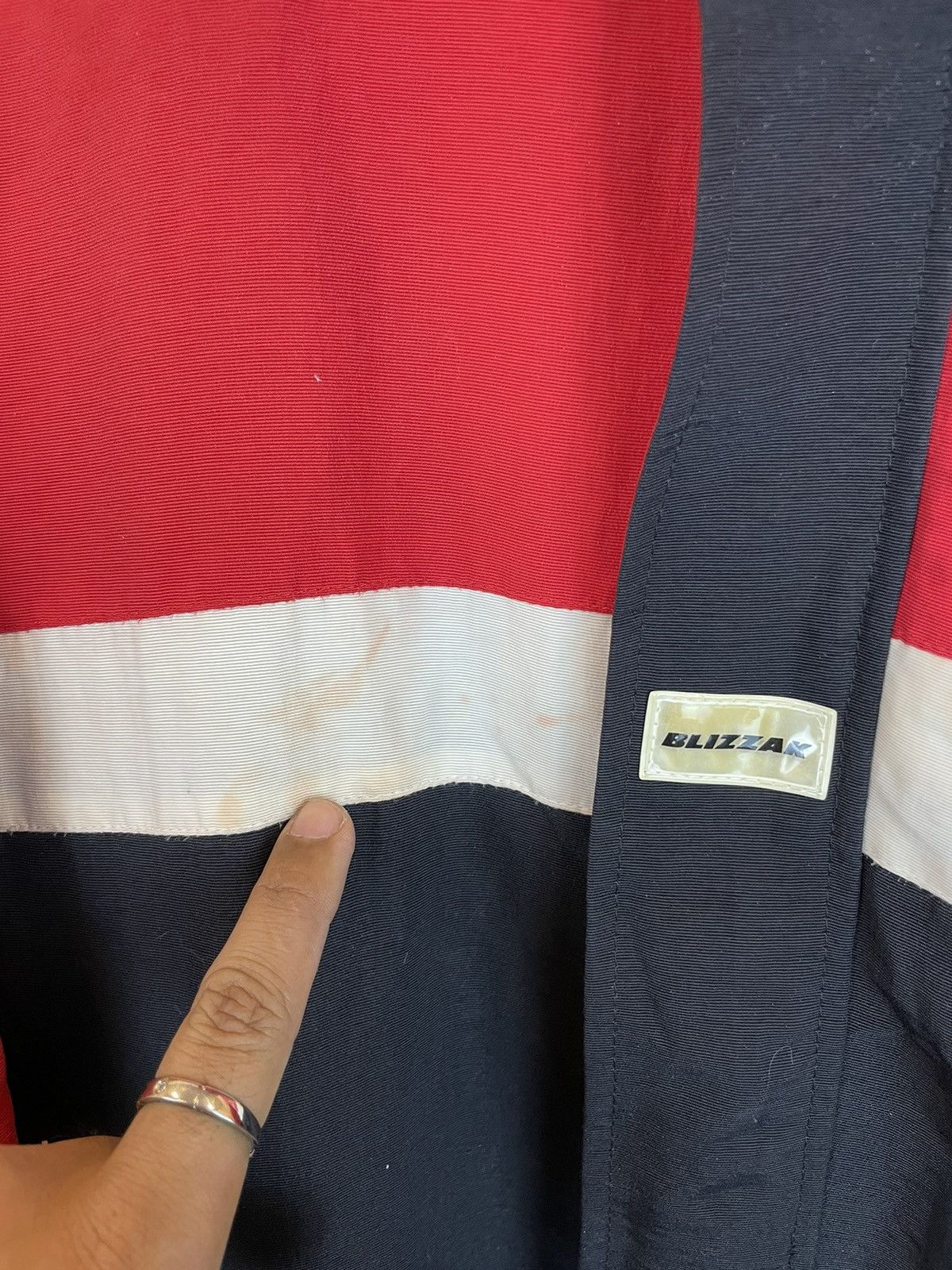 Vintage Bridgestone blizak Zipper Jacket Size US L / EU 52-54 / 3 - 6 Thumbnail