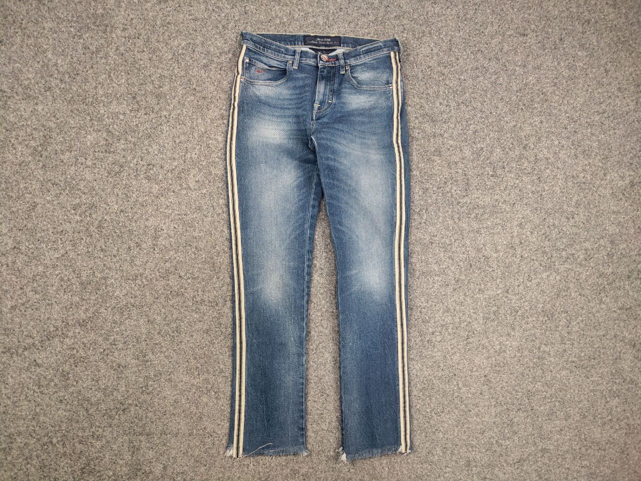 Jacob Cohen Jacob Cohen Italy Design Karen Stripe Side Slim Denim Jeans Size 25" / US 0 / IT 36 - 6 Thumbnail