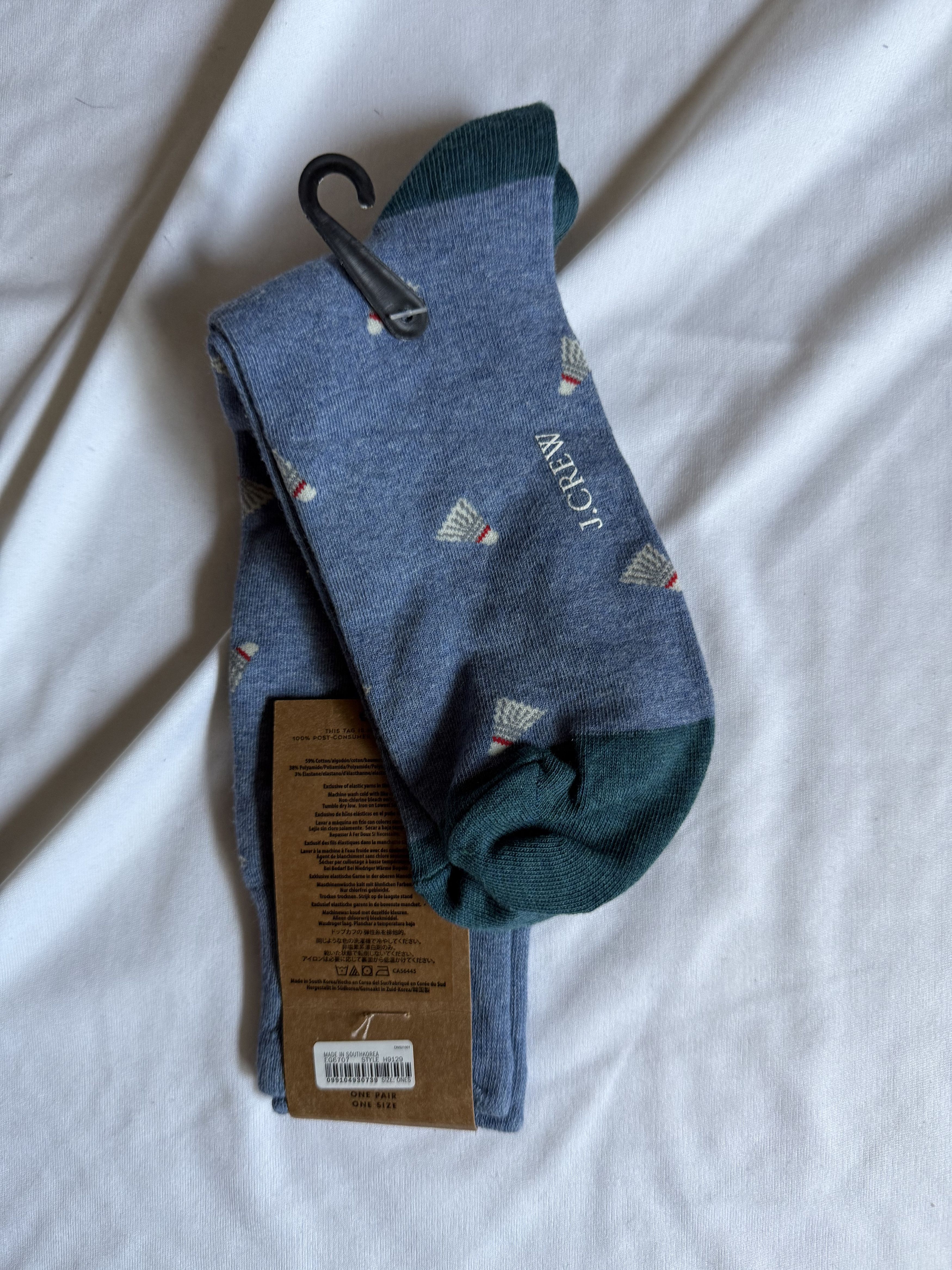 J.Crew J. Crew tennis ball pattern dress socks NWT $49.50 Size ONE SIZE - 2 Thumbnail