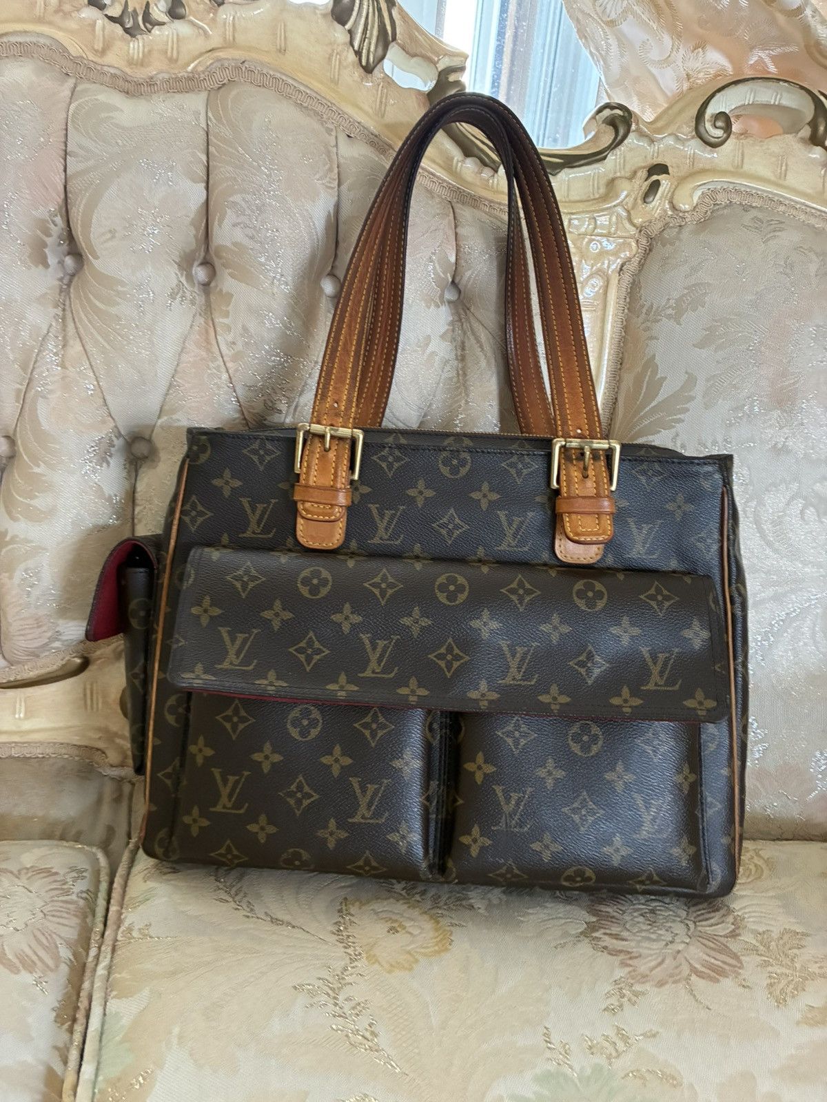 Louis Vuitton Louis Vuitton Monogram Canvas Multipli-cite Tote Size ONE SIZE - 6 Thumbnail
