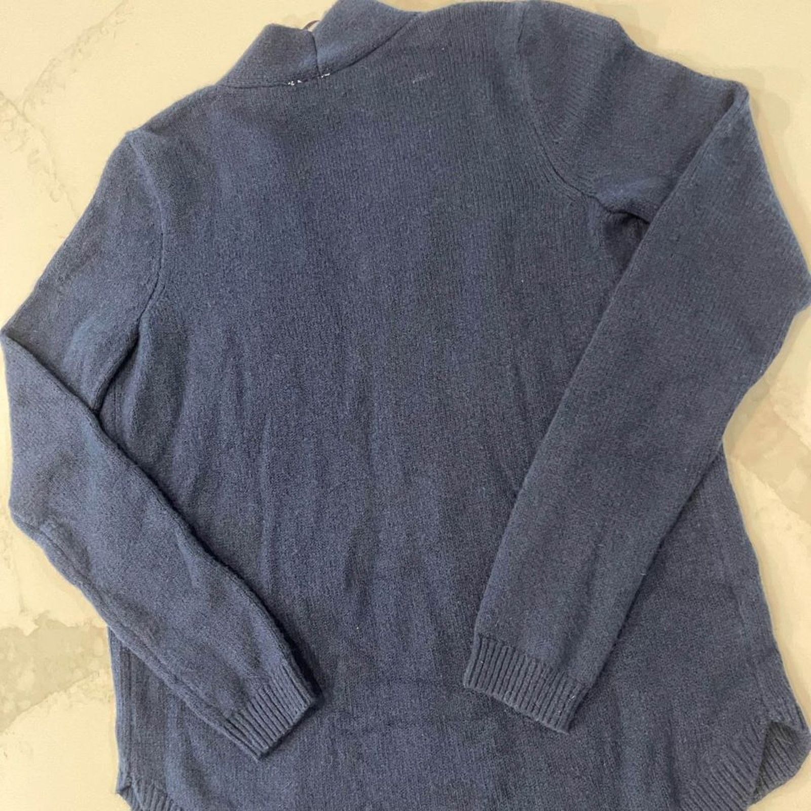 Loft Loft Outlet NWT Blue Open Front Cardigan Sweater Women's XS Size XS / US 0-2 / IT 36-38 - 6 Thumbnail