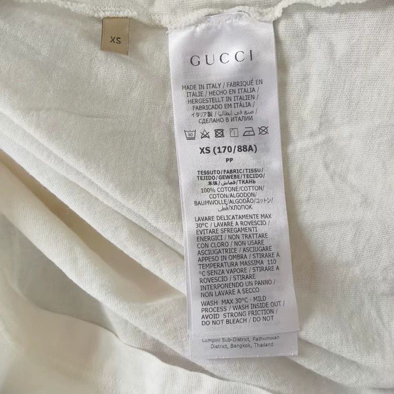 Gucci Gucci SS25 contrasting bear pattern short sleeves Size XS / US 0-2 / IT 36-38 - 4 Thumbnail