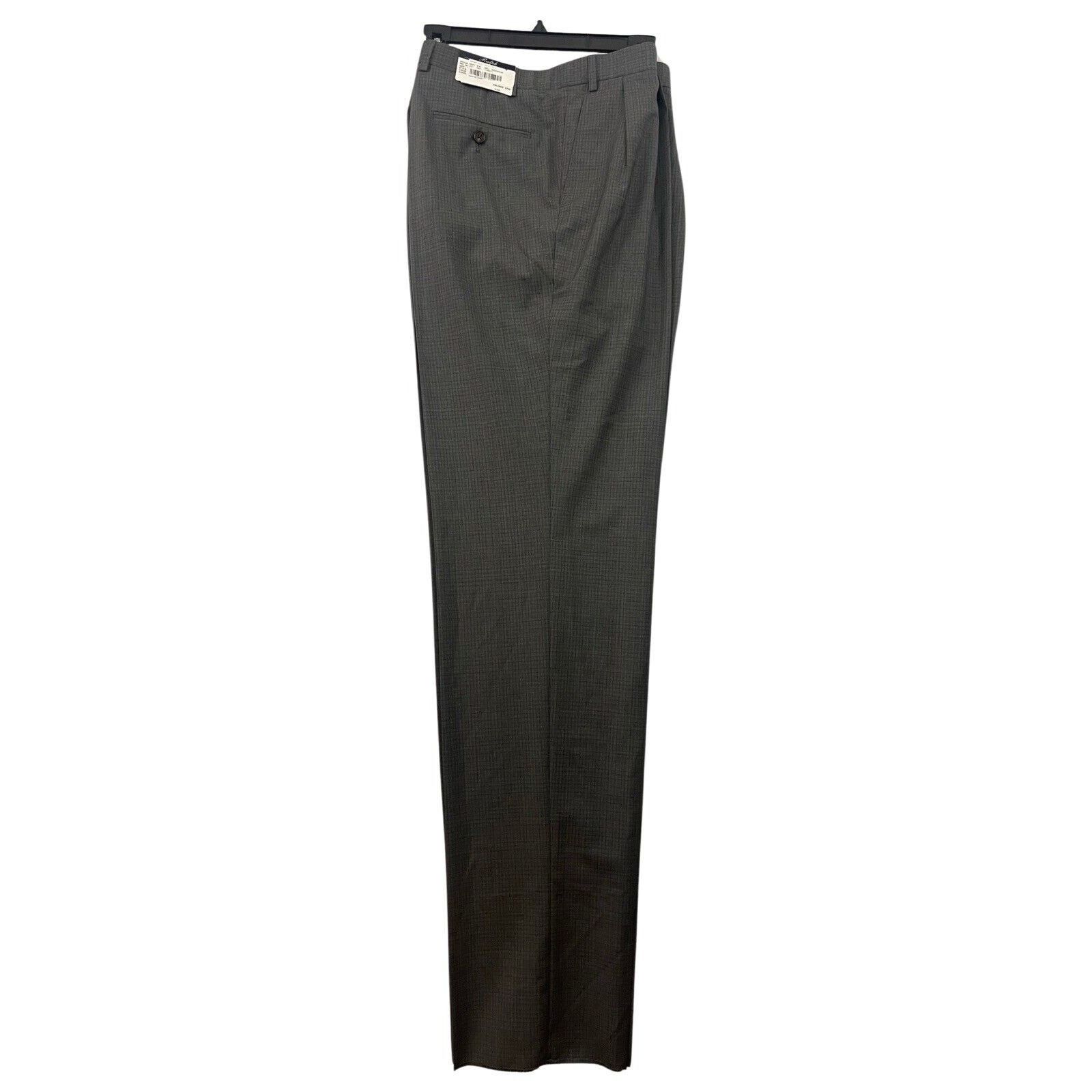 Ralph Lauren Nero Dress Pants Mens 43 Long 37 Gray MSPR $495