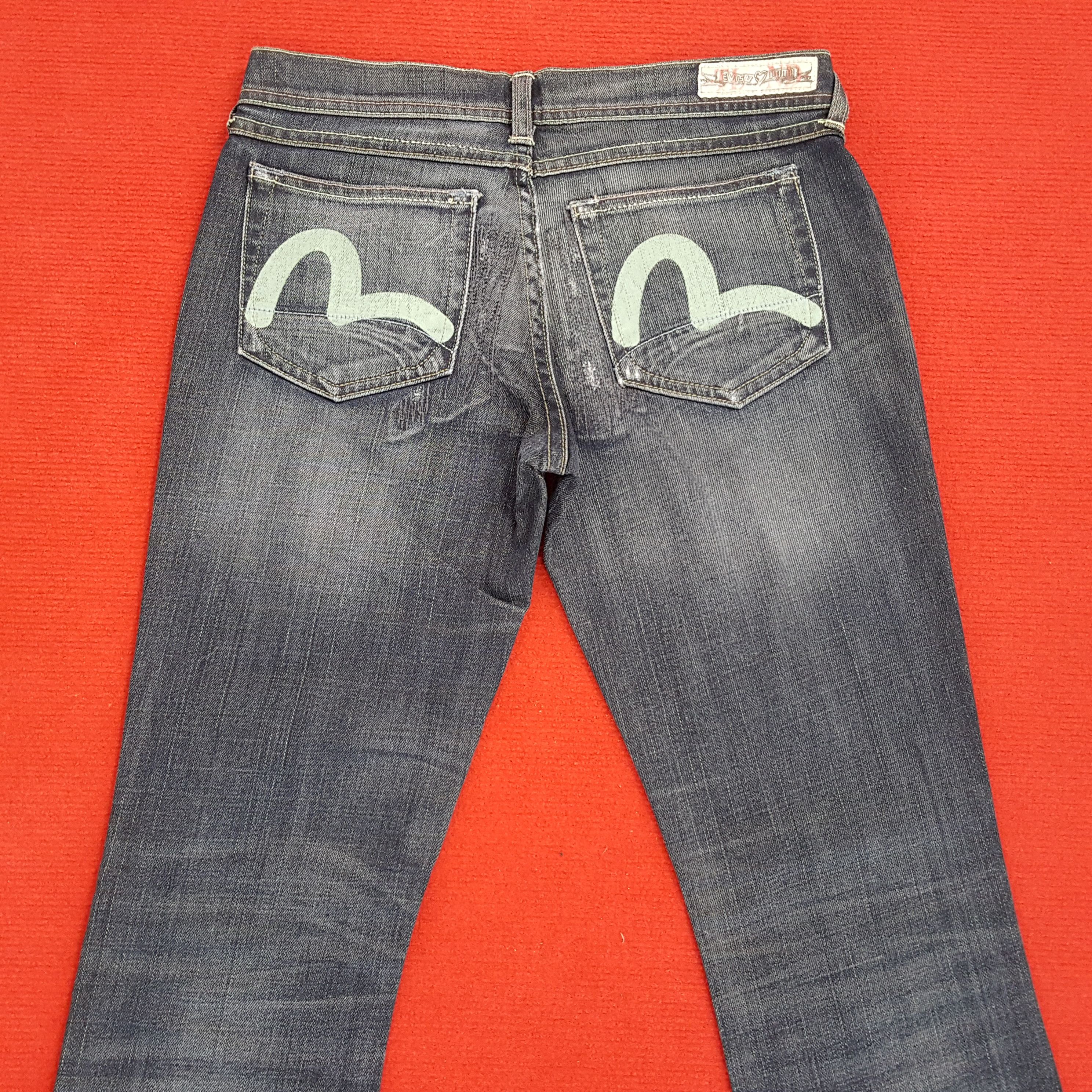 Evisu × Puma × Vintage Evisu X Puma Japanese Brand Custom Daicock Style Jeans Size 30" / US 8 / IT 44 - 4 Thumbnail