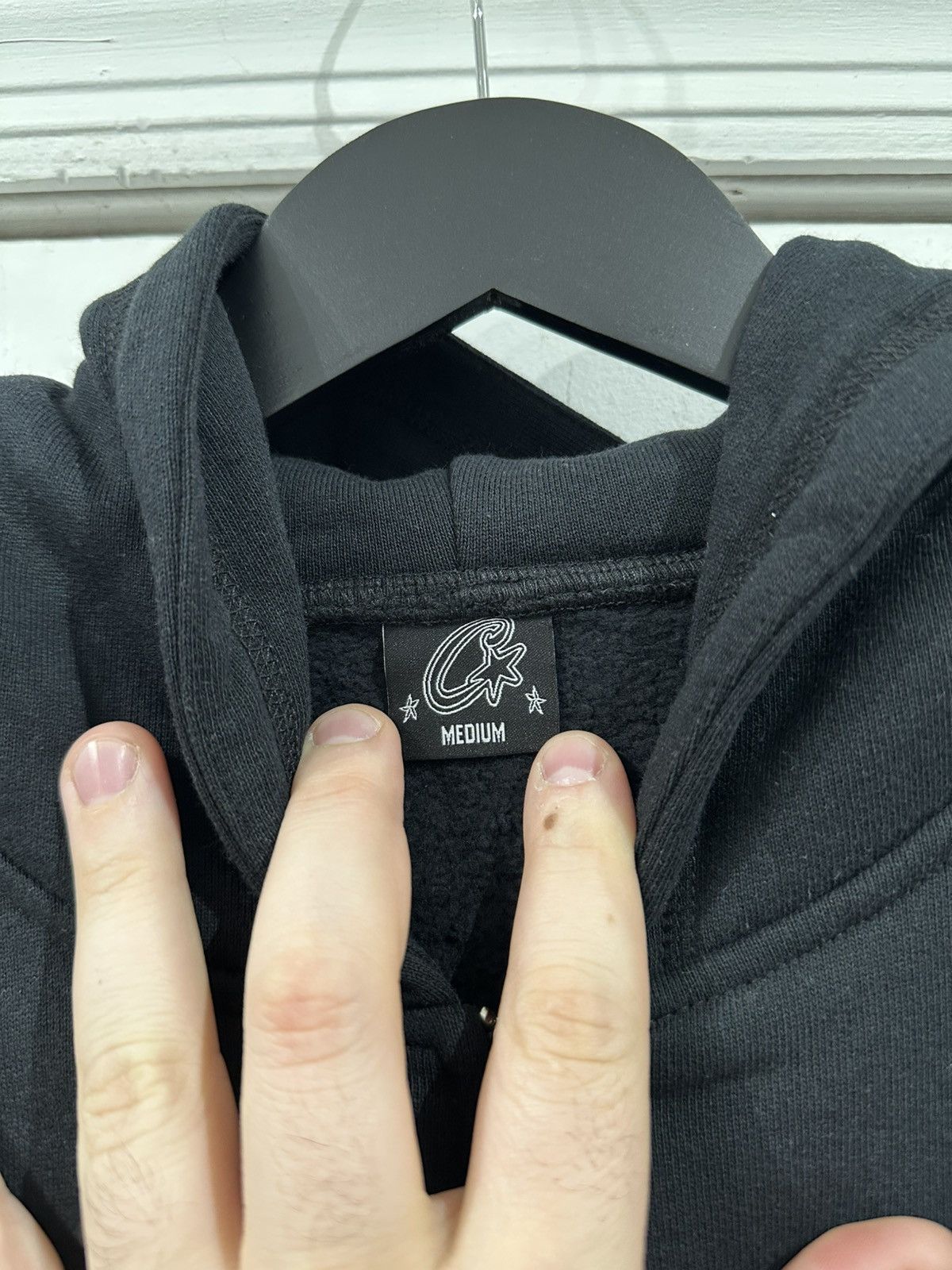 Corteiz Corteiz Arch Shield Zip Hoodie Black Size M Size US M / EU 48-50 / 2 - 2 Thumbnail