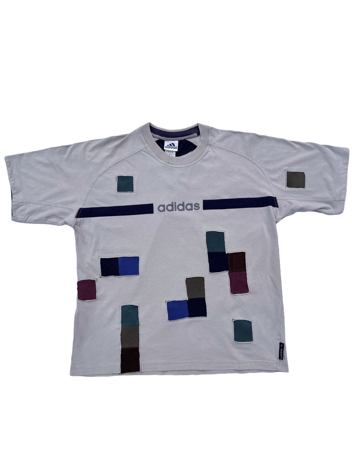 Adidas × Vintage 🔥1 of 1🔥 Adidas custom tee vintage Handmade Size US L / EU 52-54 / 3 - 1 Thumbnail