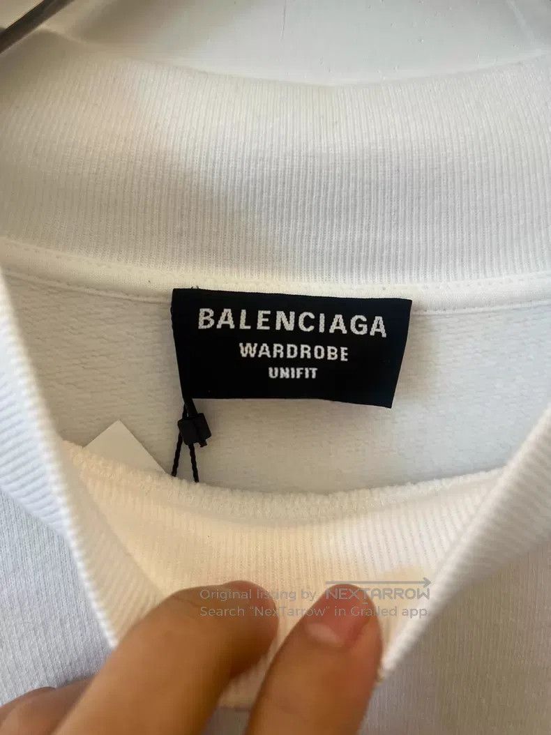 Balenciaga Balenciaga Architectural Print Sweatshirt Size US XS / EU 42 / 0 - 3 Thumbnail