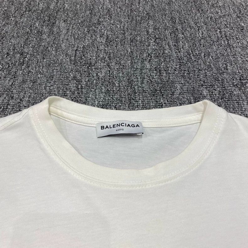 Balenciaga Balenciaga White rainbow letter short-sleeve Size US M / EU 48-50 / 2 - 9 Thumbnail