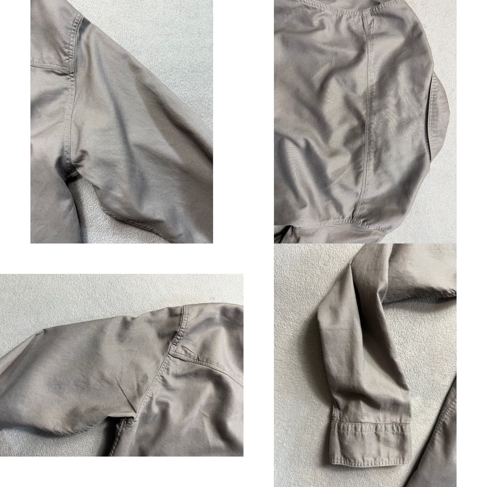 Allsaints AllSaints Button-Up Shirt Mens XS Gray Long Sleeve Size US XS / EU 42 / 0 - 11 Thumbnail