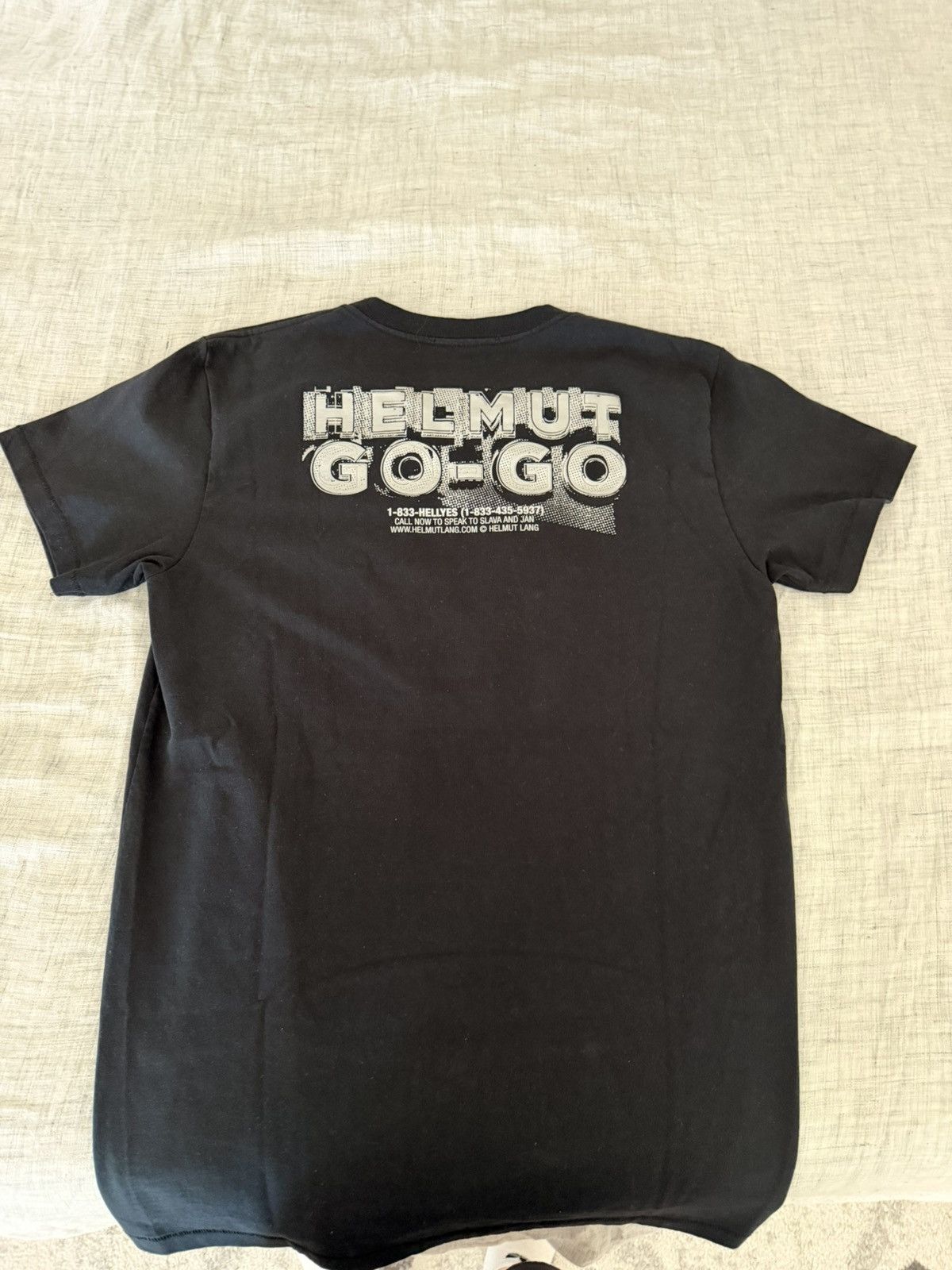 Helmut Lang Helmut Lang Go Go Tee Size US L / EU 52-54 / 3 - 4 Thumbnail