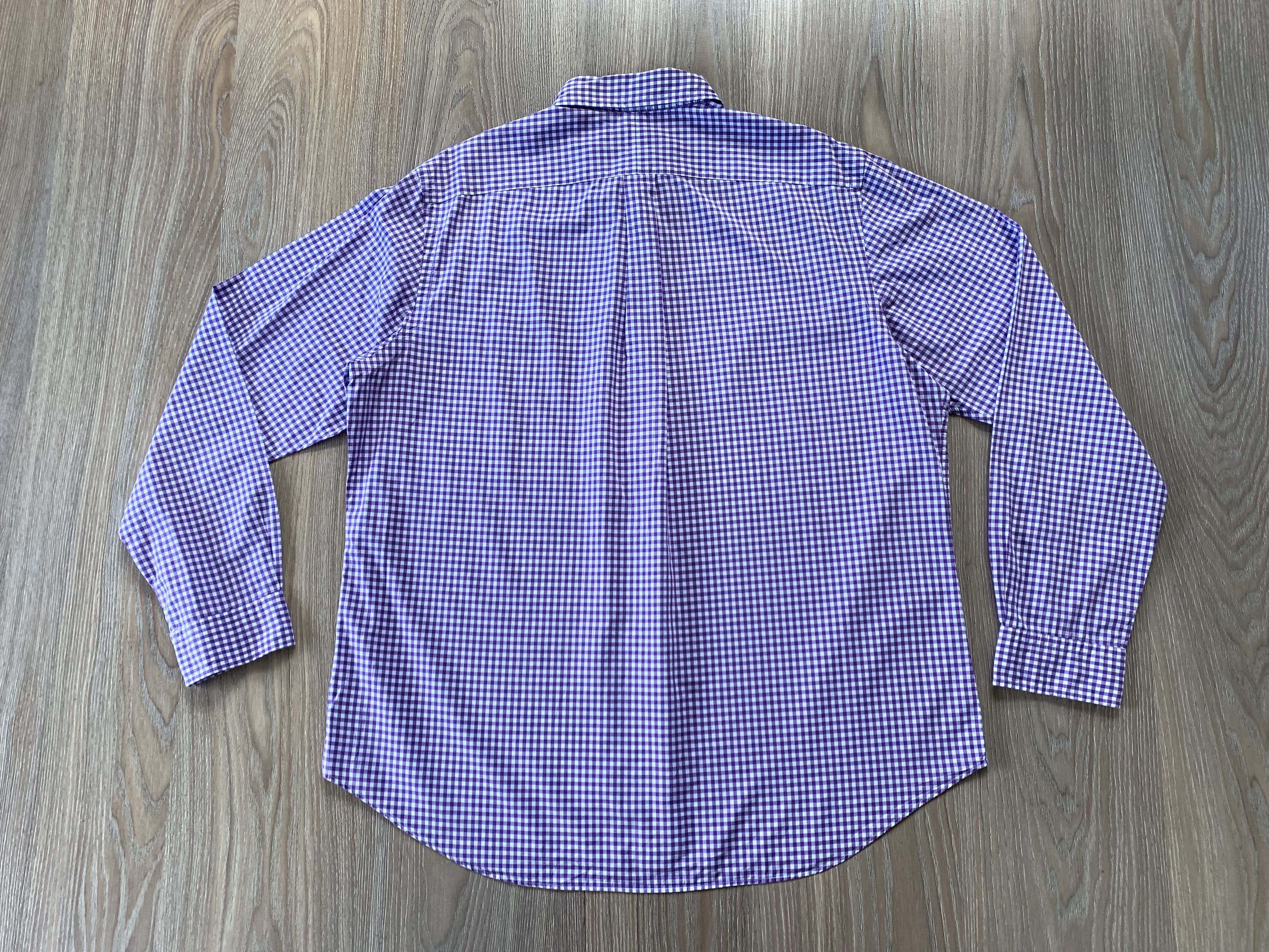 Designer × Polo Ralph Lauren × Ralph Lauren Polo Ralph Lauren Cotton Plate Shirt Size US XL / EU 56 / 4 - 3 Thumbnail