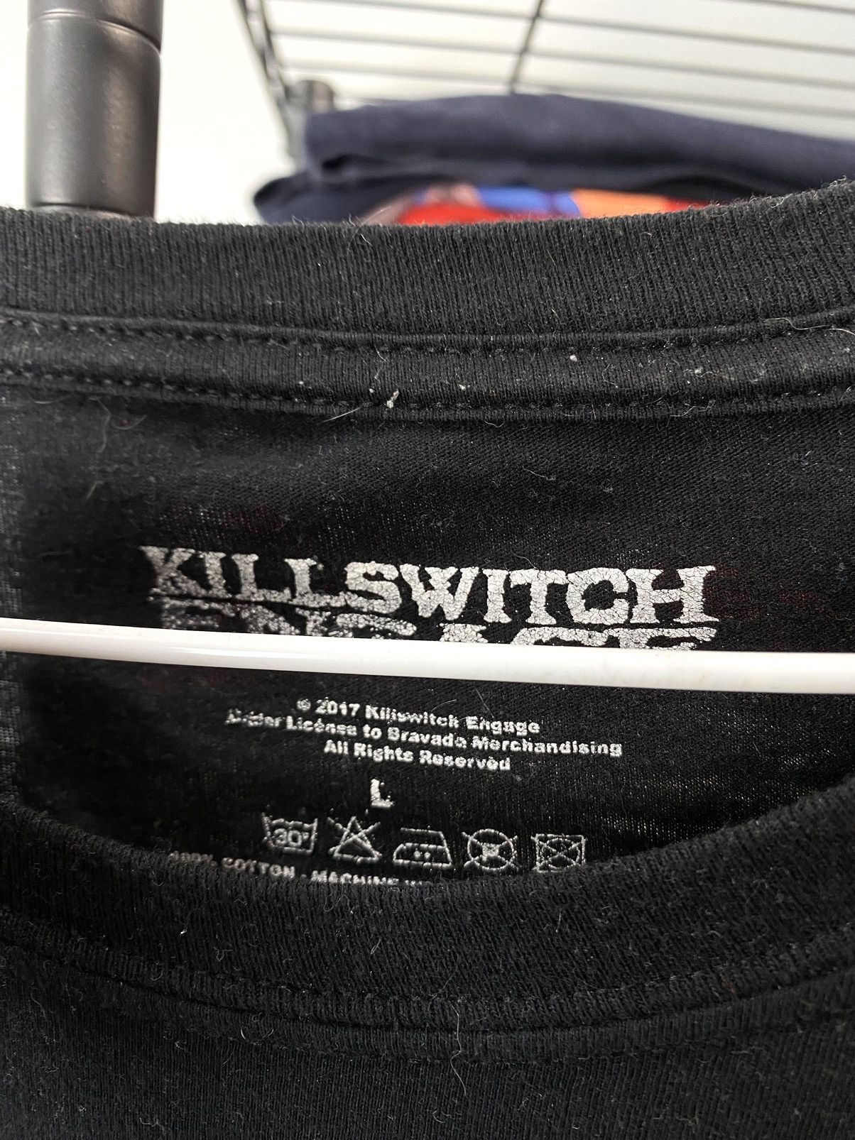 Band Tees Killswitch Engage Band T Shirt Scull Rock Skinhead Punk Size US L / EU 52-54 / 3 - 6 Thumbnail