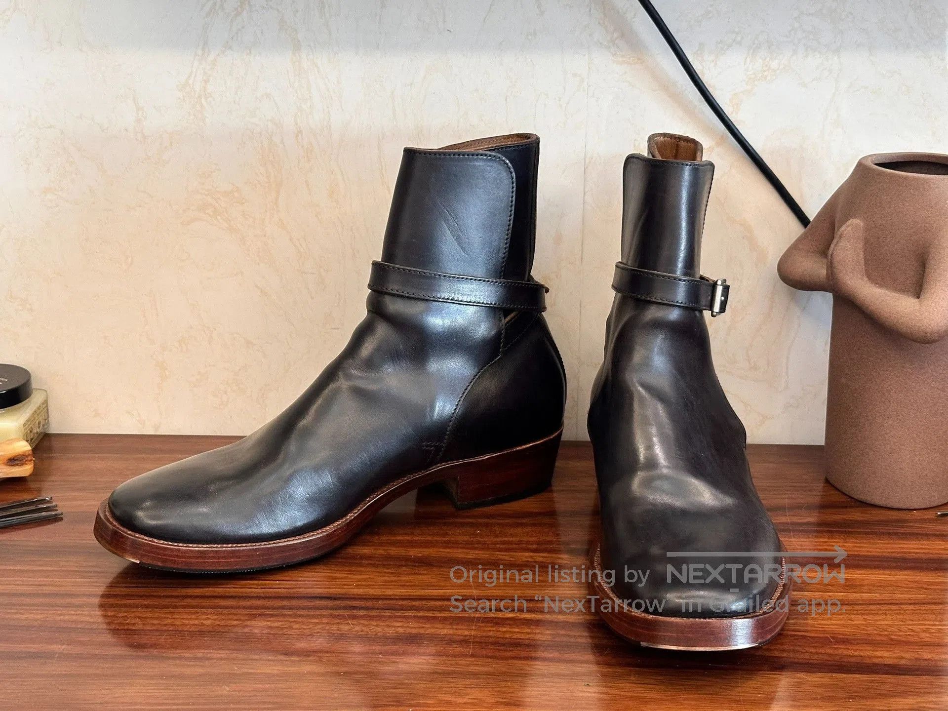Tony Lama Jodhpur Boots with Cuban Heel. Size US 8 / EU 41 - 1 Thumbnail