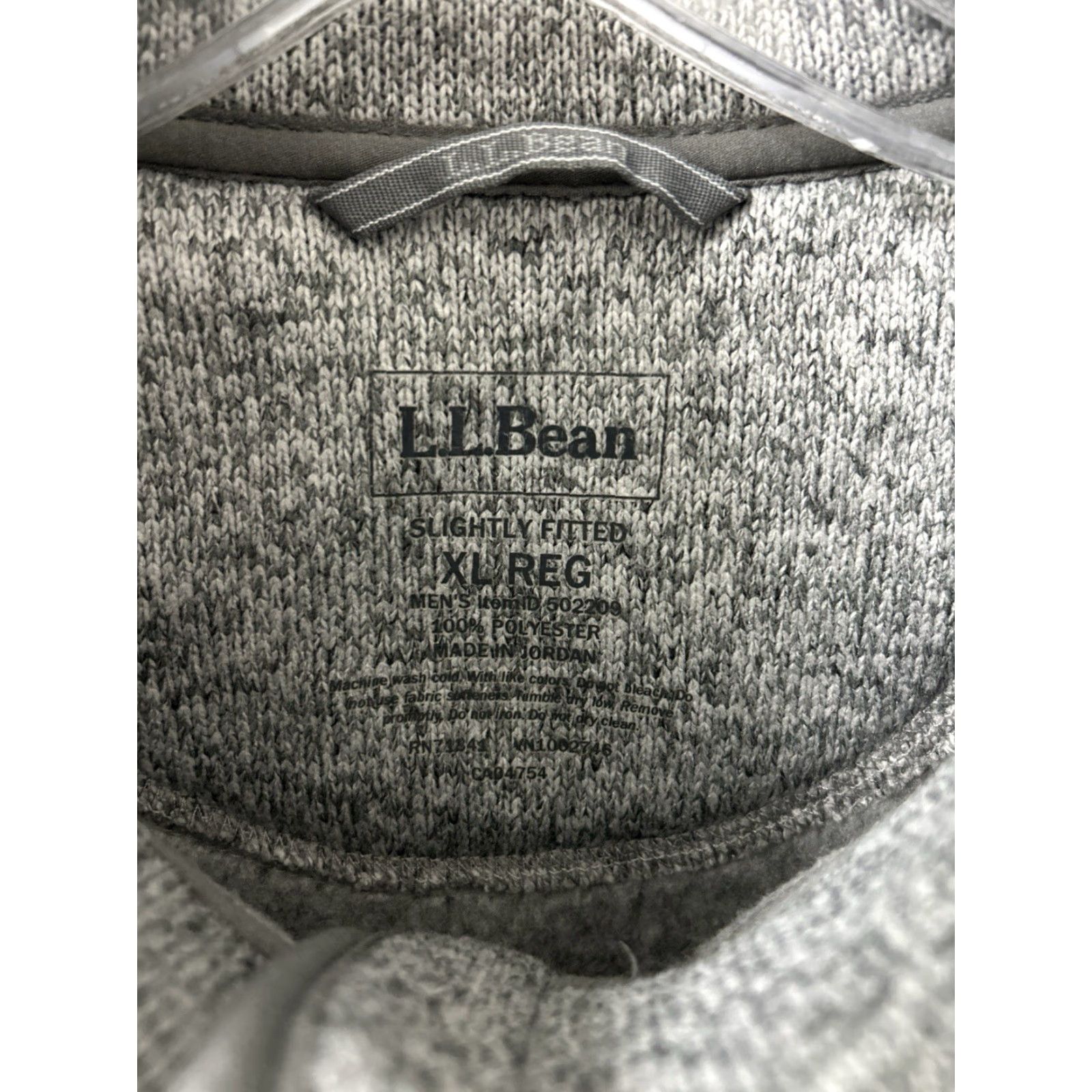 Vintage VINTAGE LL Bean Sweater Fleece Vest Mens XL Gray Slightly Fitted Full Zip Jacket 502209 Size US XL / EU 56 / 4 - 6 Thumbnail