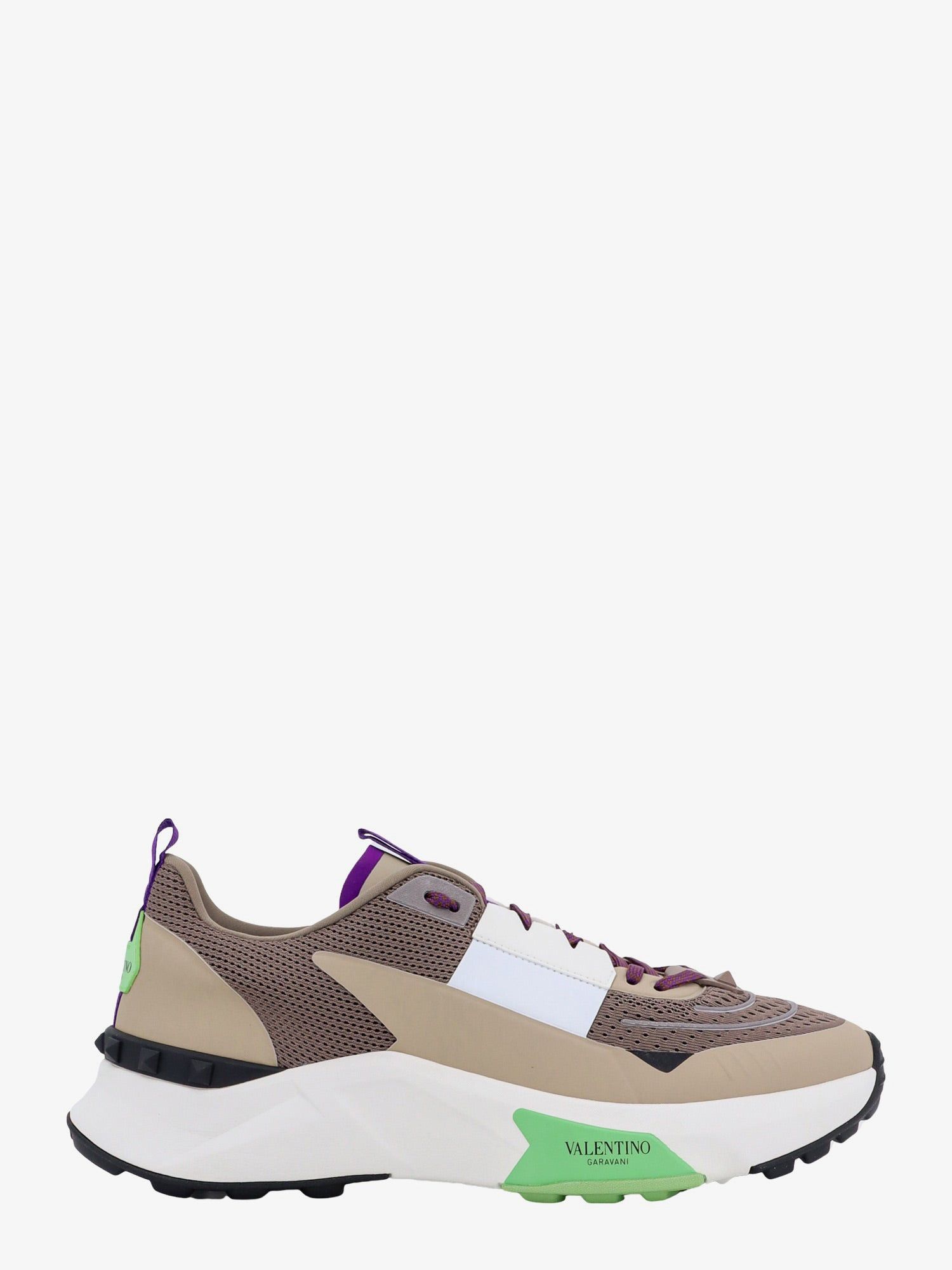 image of Valentino Garavani True Act Man Beige Sneakers, Men's (Size 9)