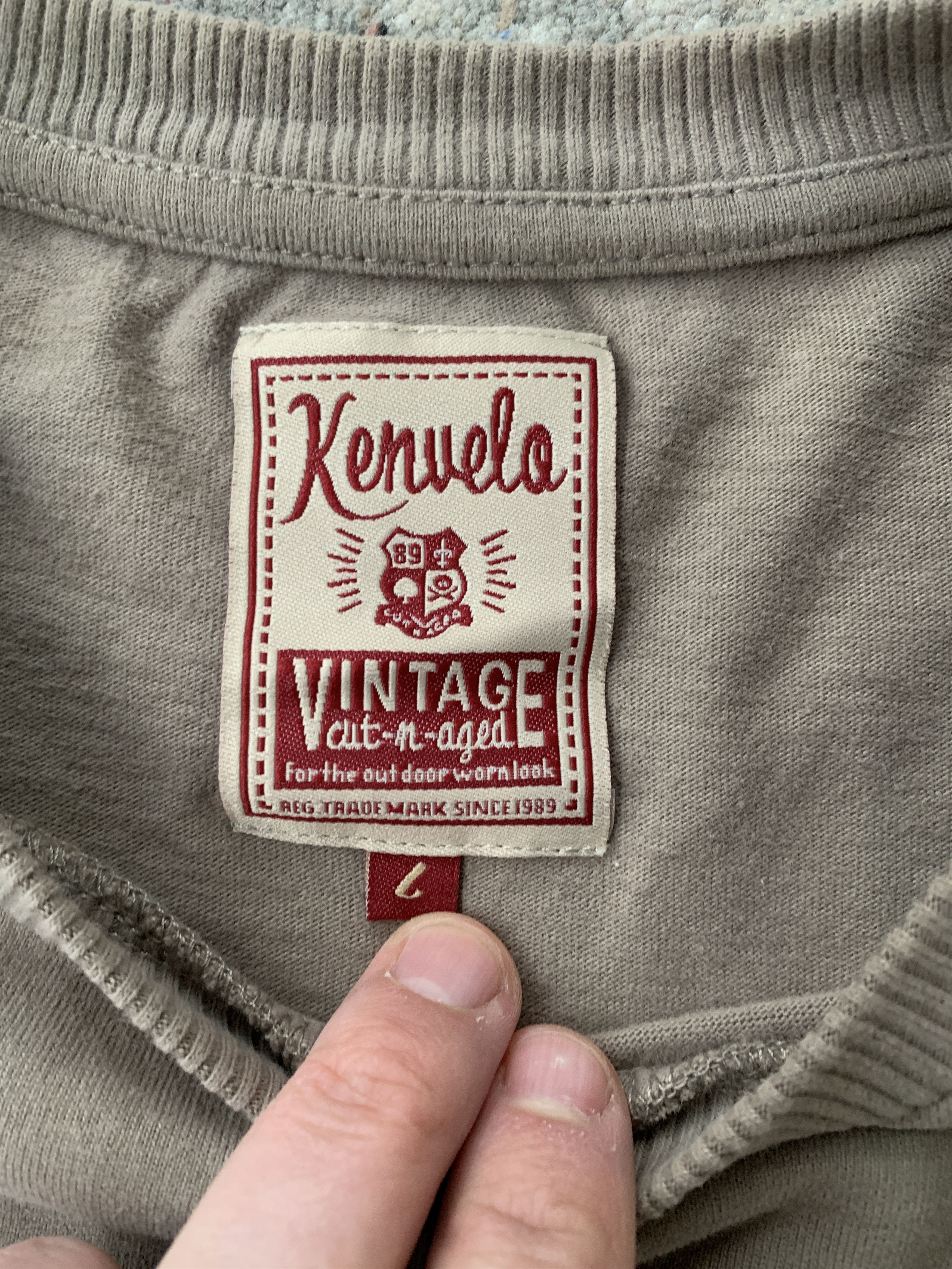 Japanese Brand × Vintage Vintage Kenvela Speed Shall Triumph Long Size US L / EU 52-54 / 3 - 3 Thumbnail
